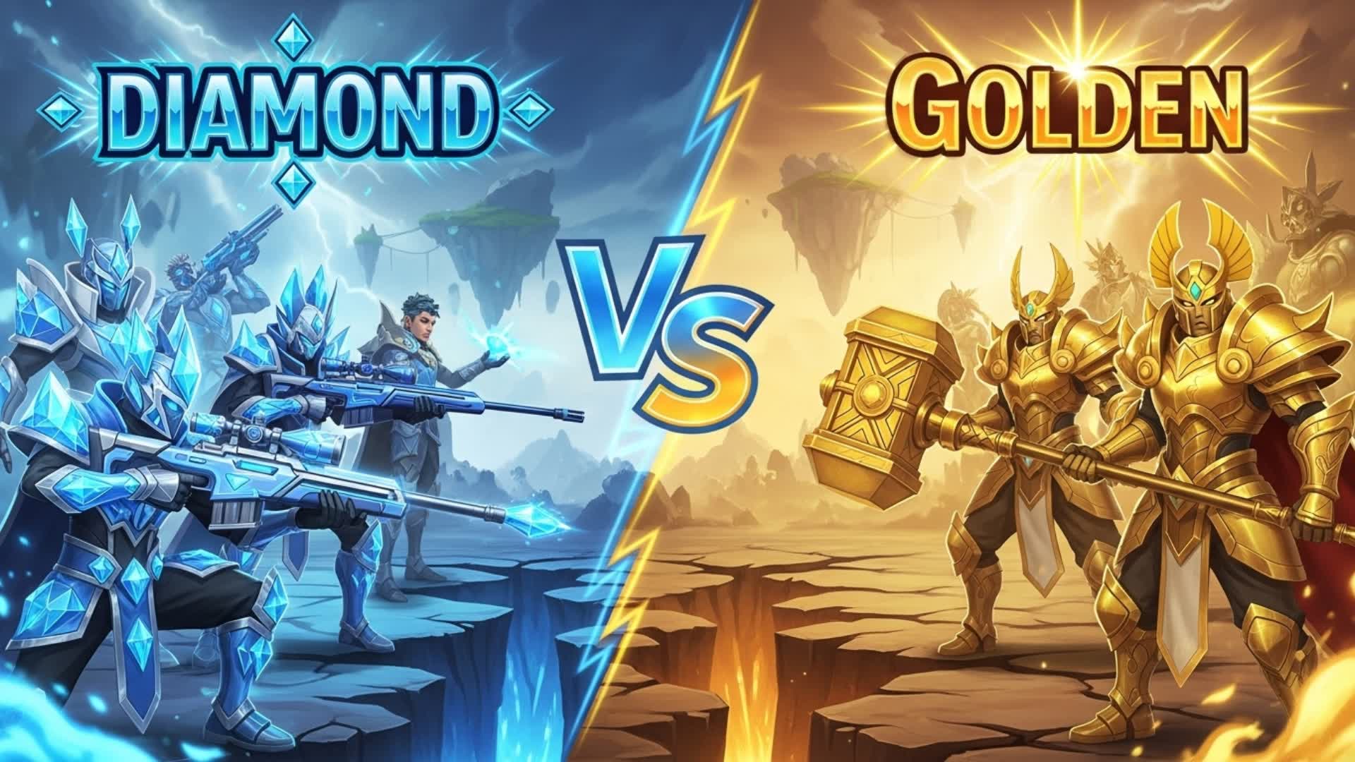 💎DIAMOND vs GOLD🏆