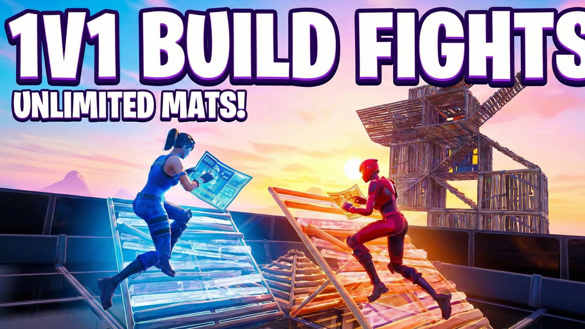 🔥 ULTIMATE 1v1 BUILD FIGHTS ARENA 🔥