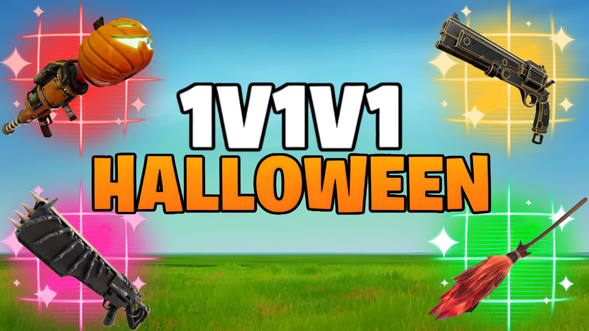 1V1V1 HALLOWEEN RELOAD 1V1 REALISTICS 🎃