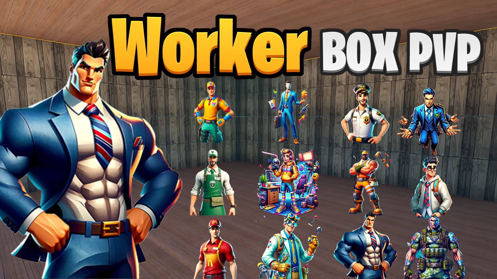 👨‍✈️WOKER BOX PVP📦