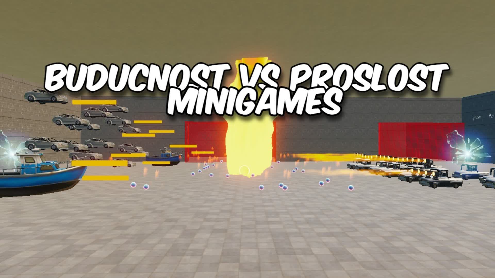 ⚔️BUDUCNOST VS PROSLOST⚔️ Mini-Games