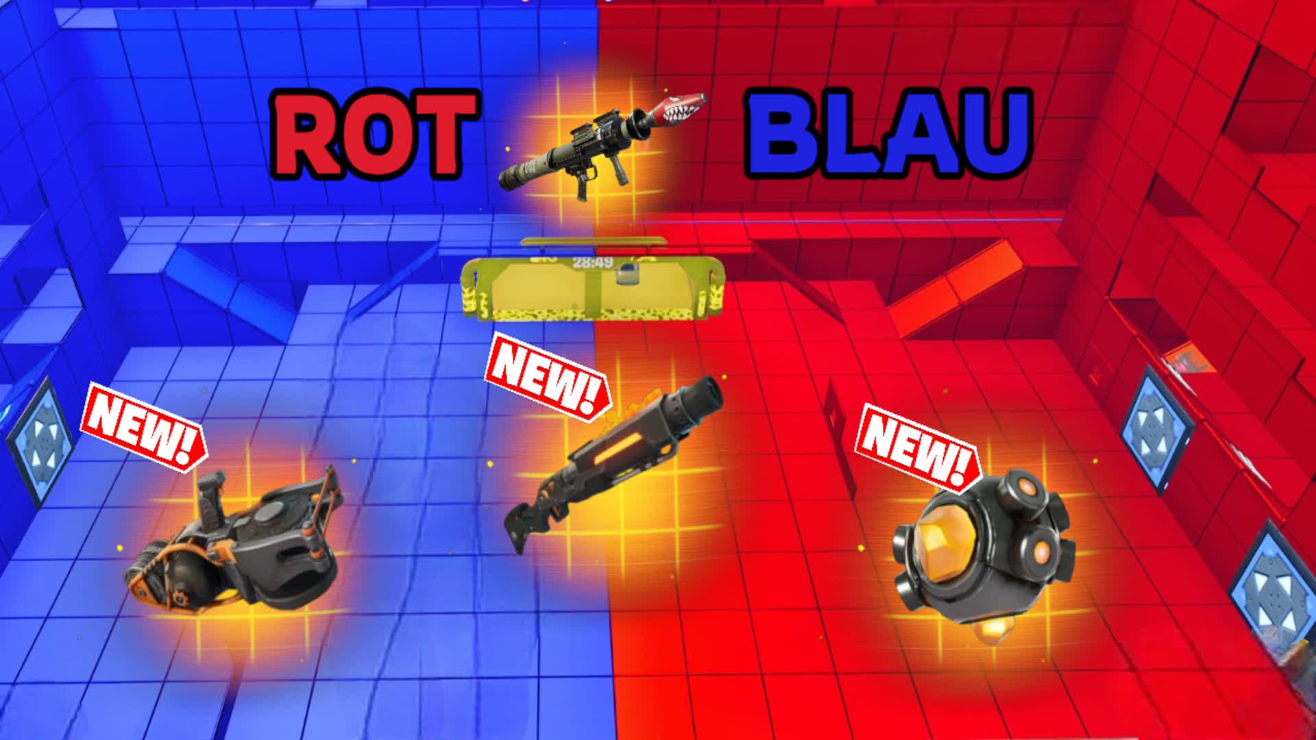ROT 🔴 GEGEN BLAU 🔵