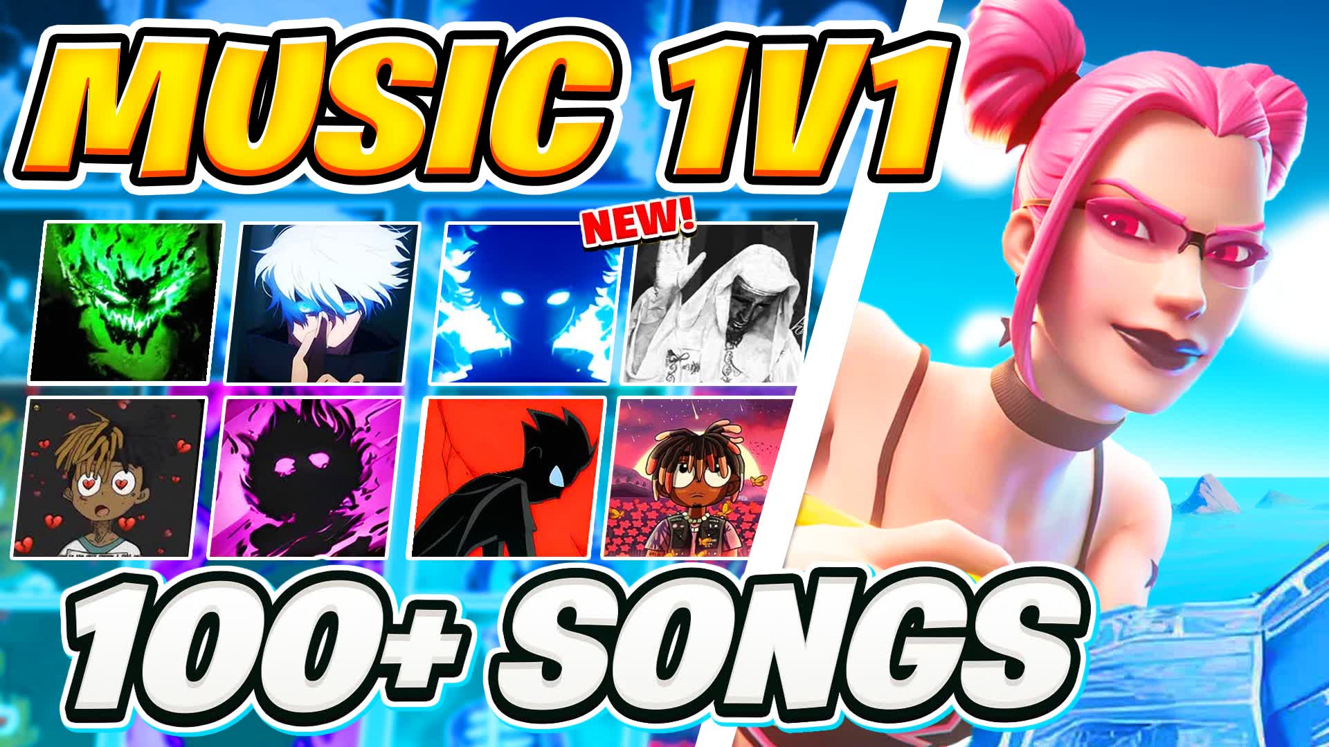 🎵 BEST 1V1 [200+ SONGS]