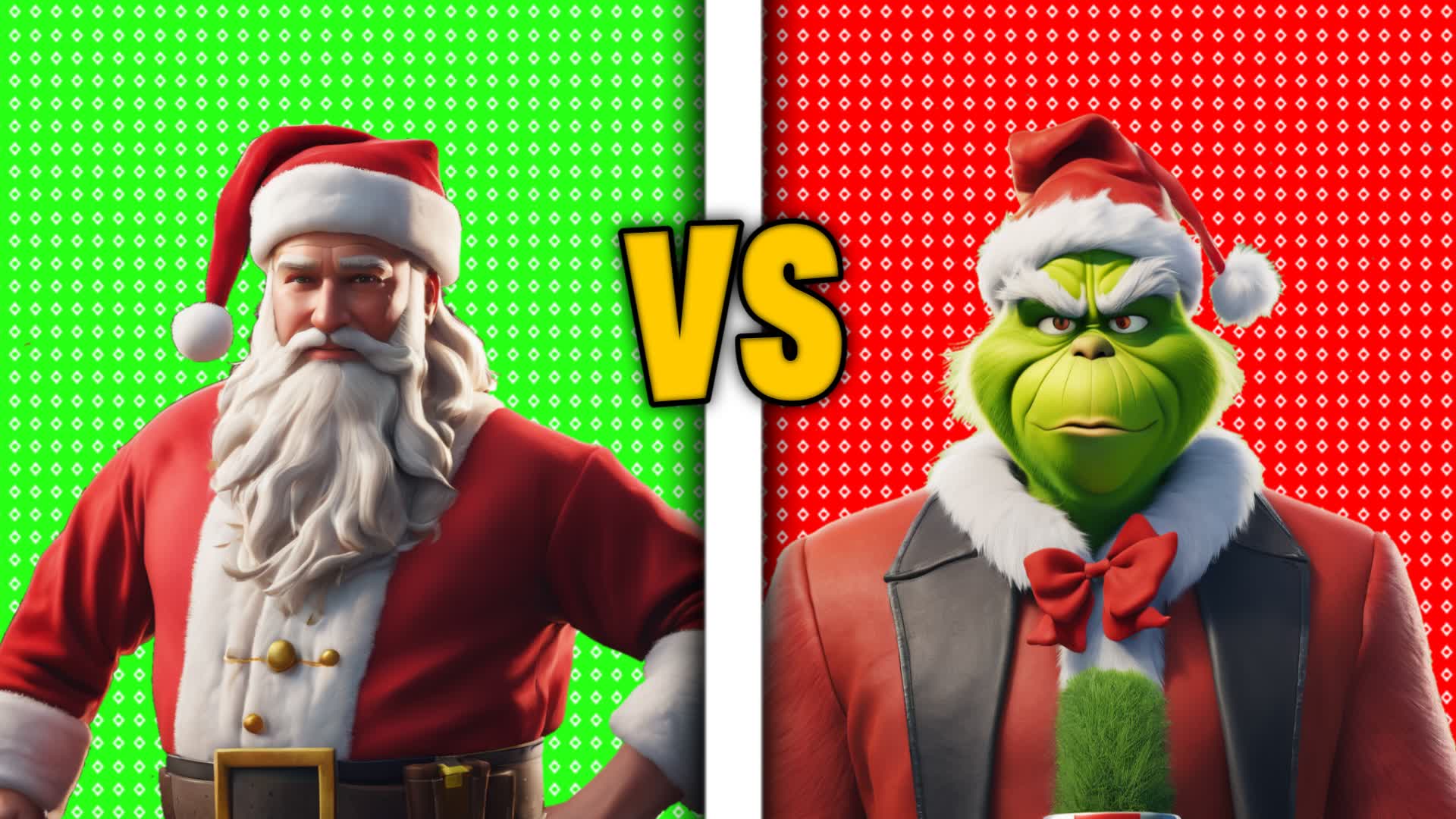 SANTA🎅 VS GRINCH🟢