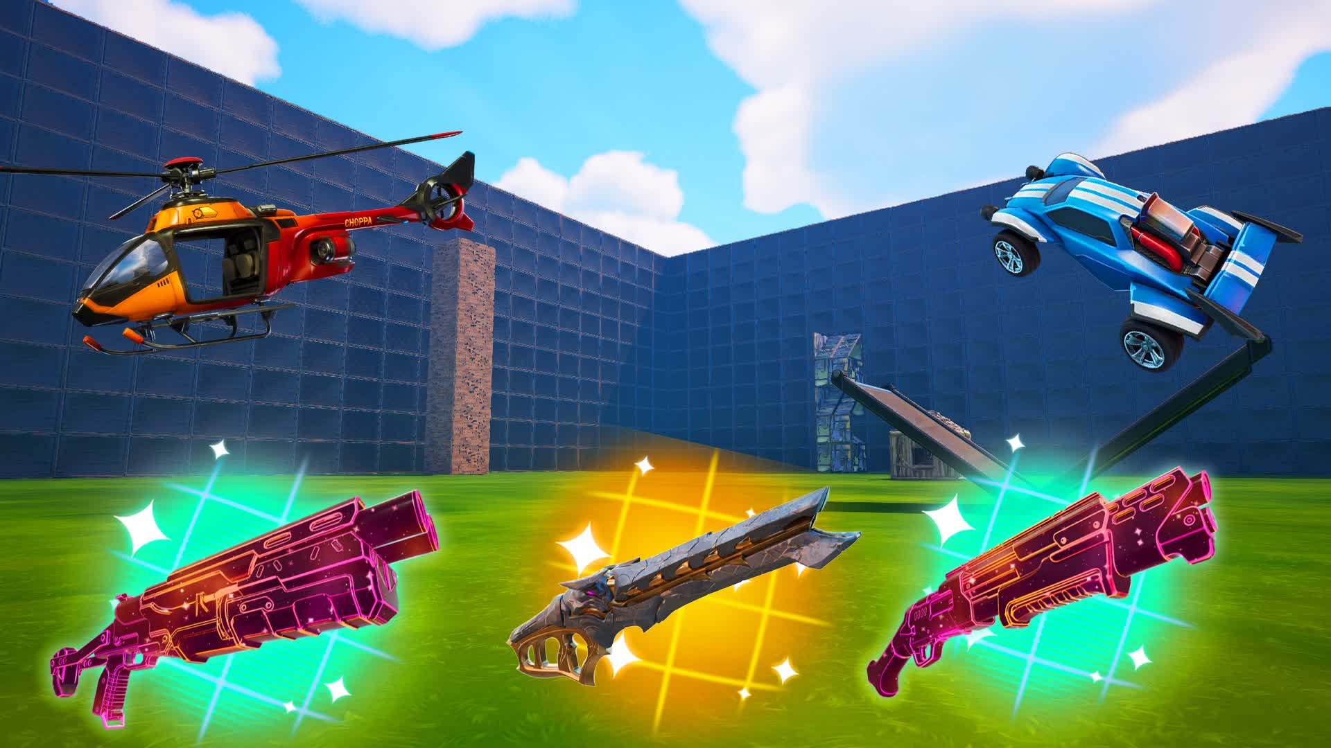 SUPERHEROES ALL WEAPONS - FREE FOR ALL