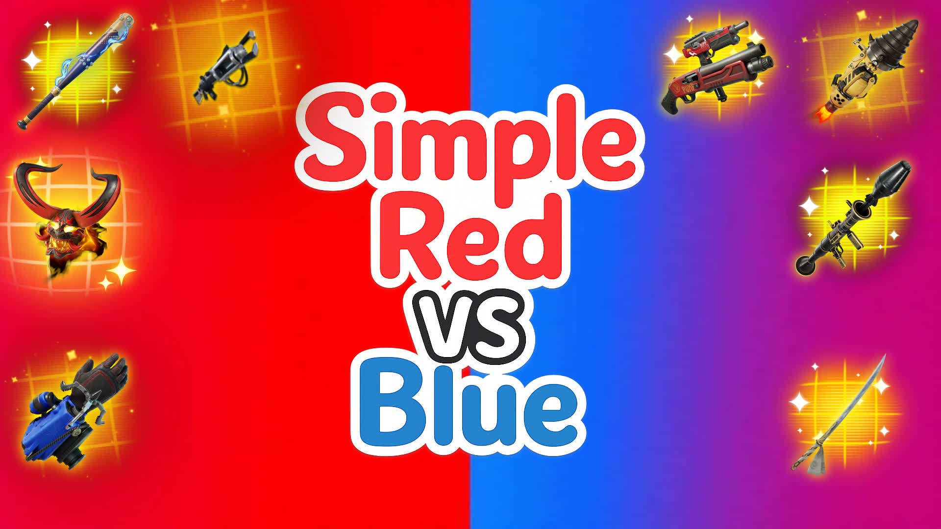 Simple Red VS Blue