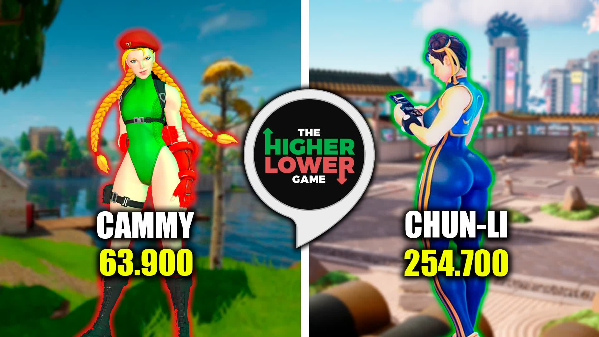 THE HIGHER OR LOWER GAME