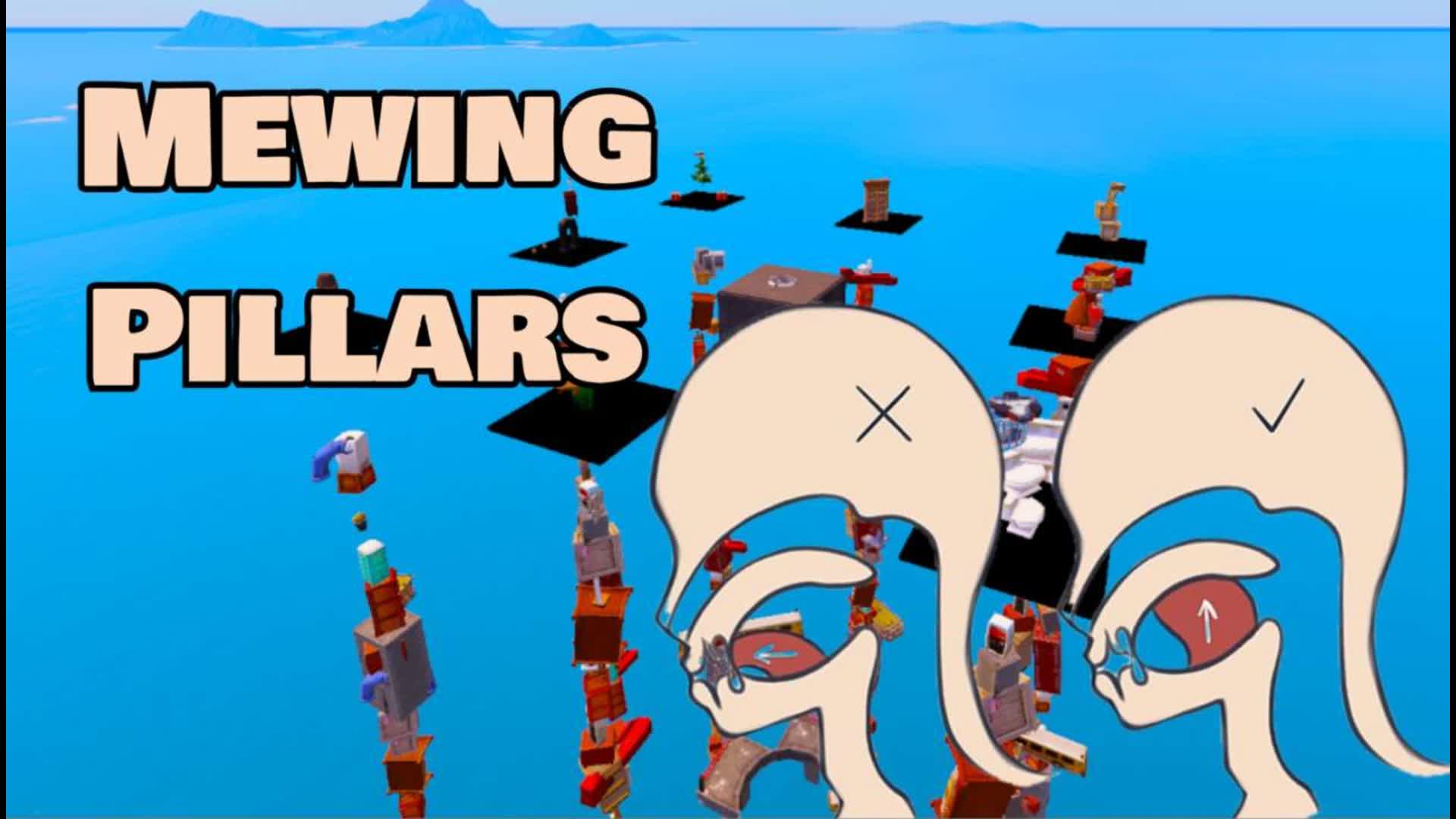 Mewing pillars