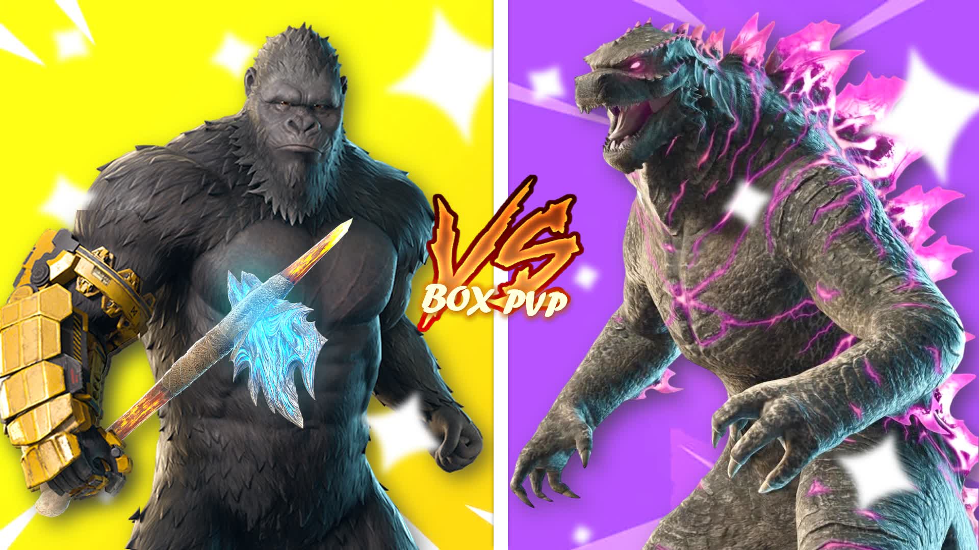 box pvp KONG VS GODZILLA