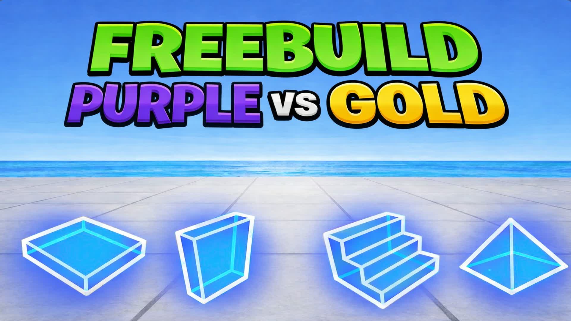 FREEBUILD PURPLE VS GOLD