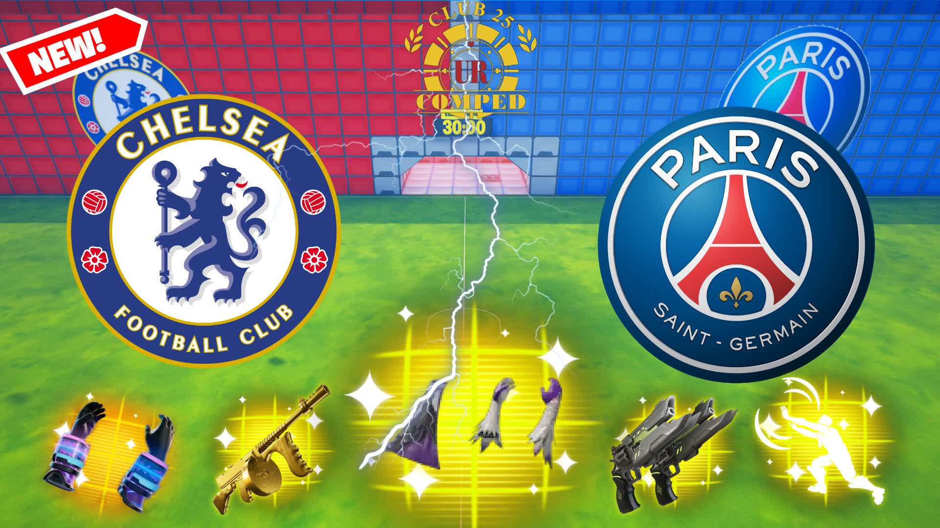 CHELSEA VS PSG 🔴🔵 MEGA RED VS BLUE