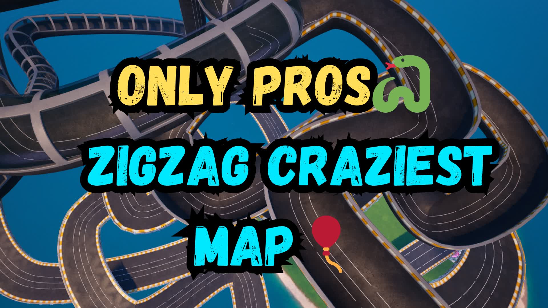 ONLY PROS ZIGZAG CRAZIEST MAP🧠
