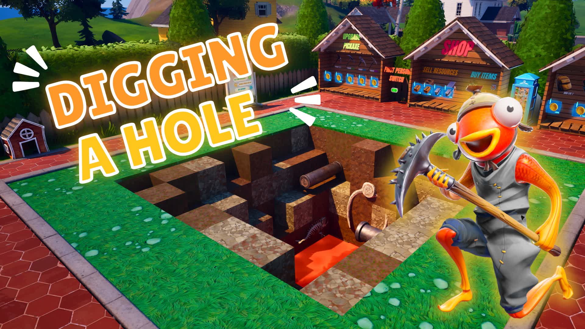 DIGGING A HOLE 💎