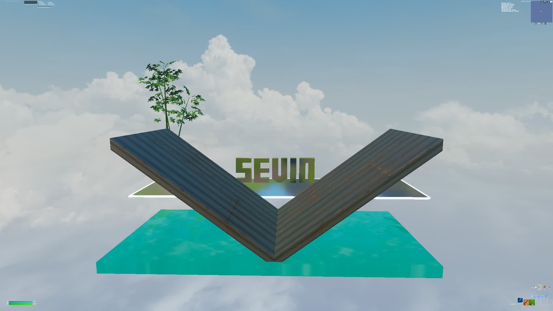0 Delay 1v1 Simplistic Map