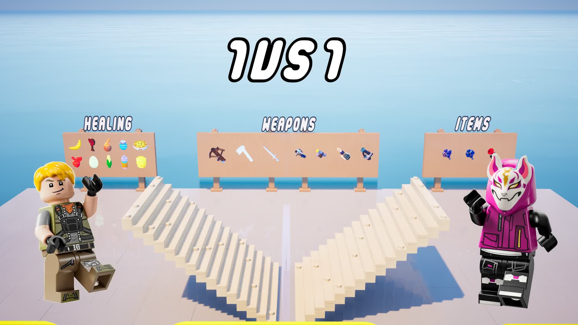 Funny Brick 1v1