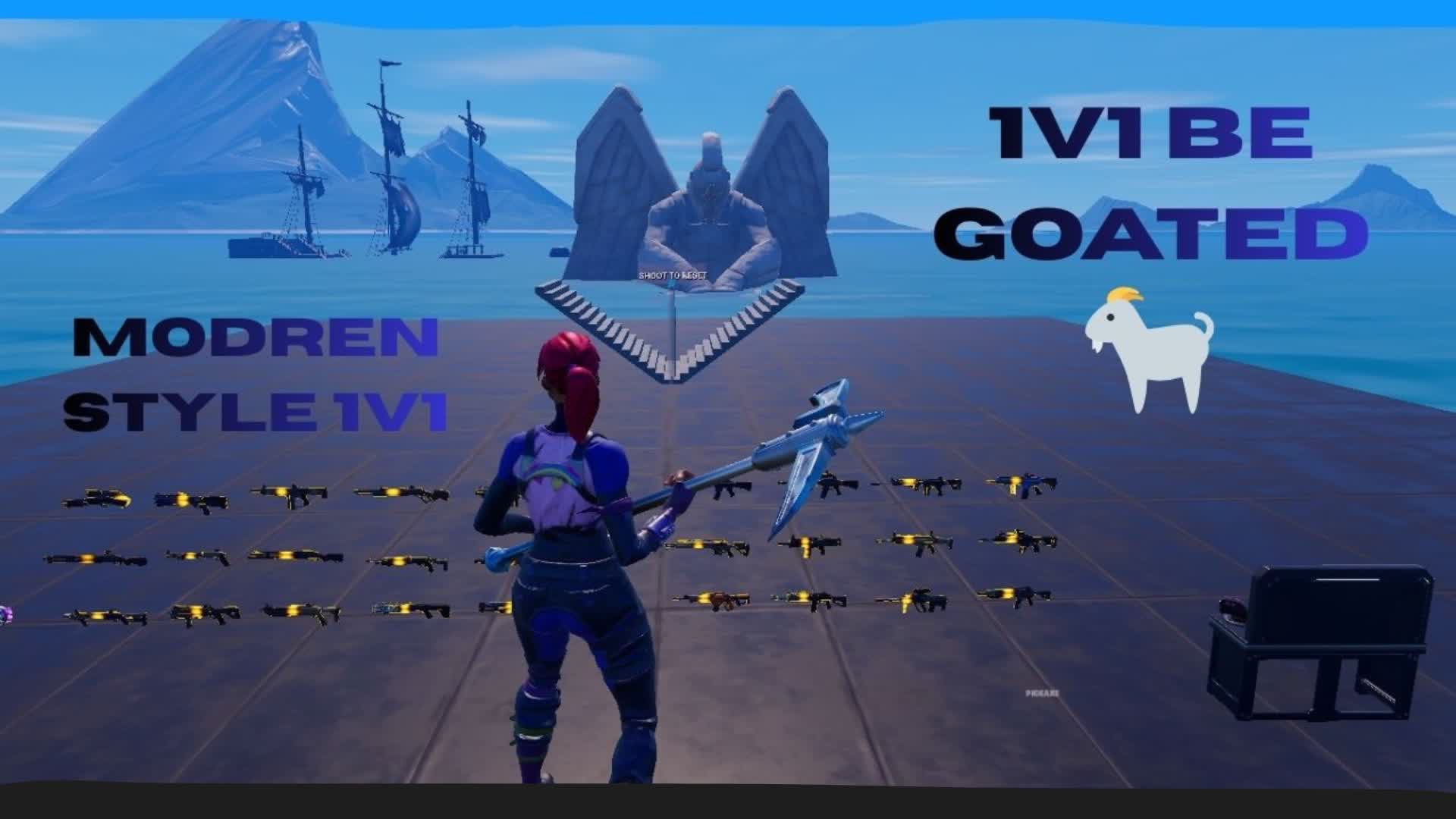 1v1 BE GOATED