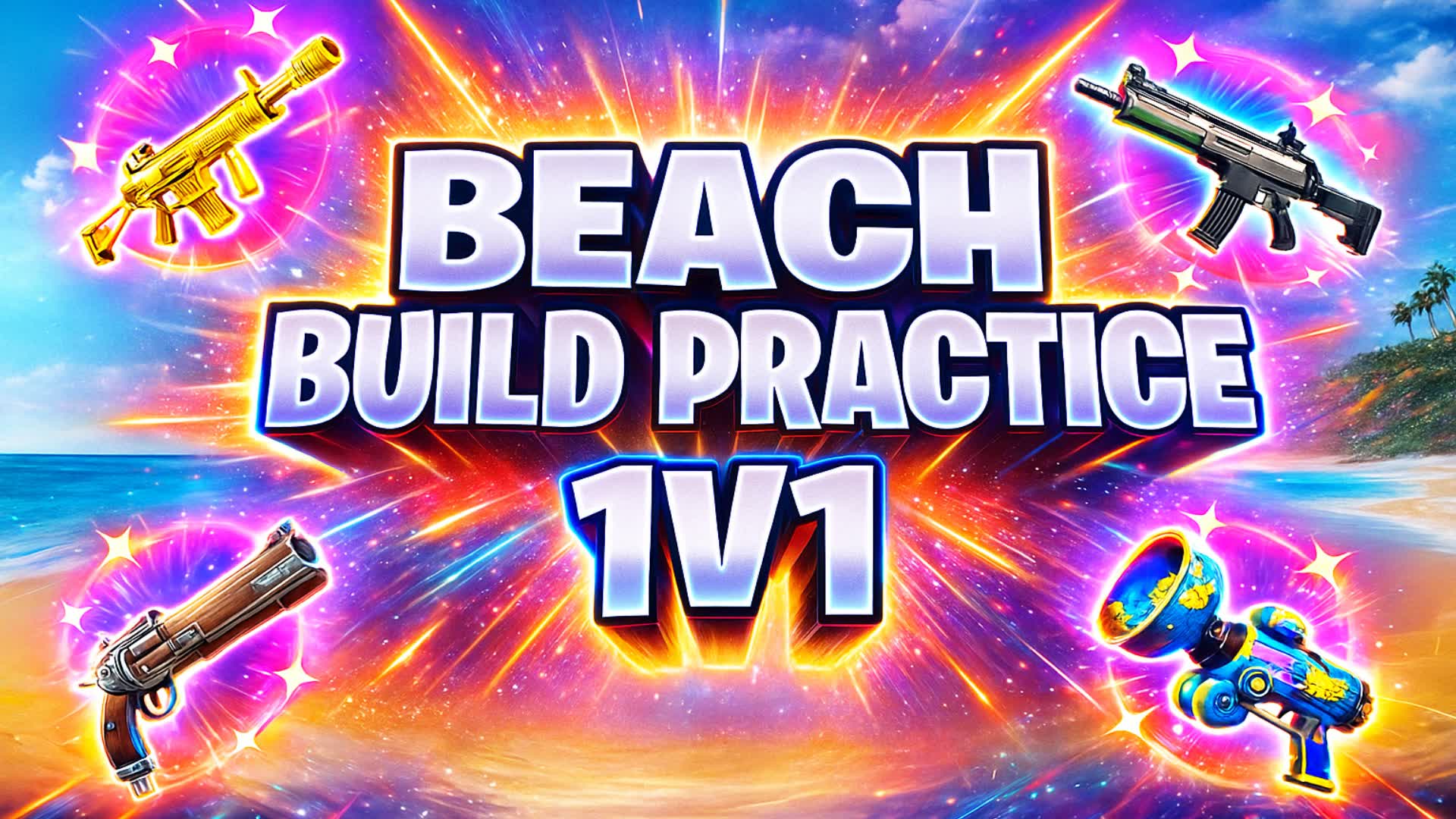1v1v1 Beach Reload 1v1 Realistic FFA