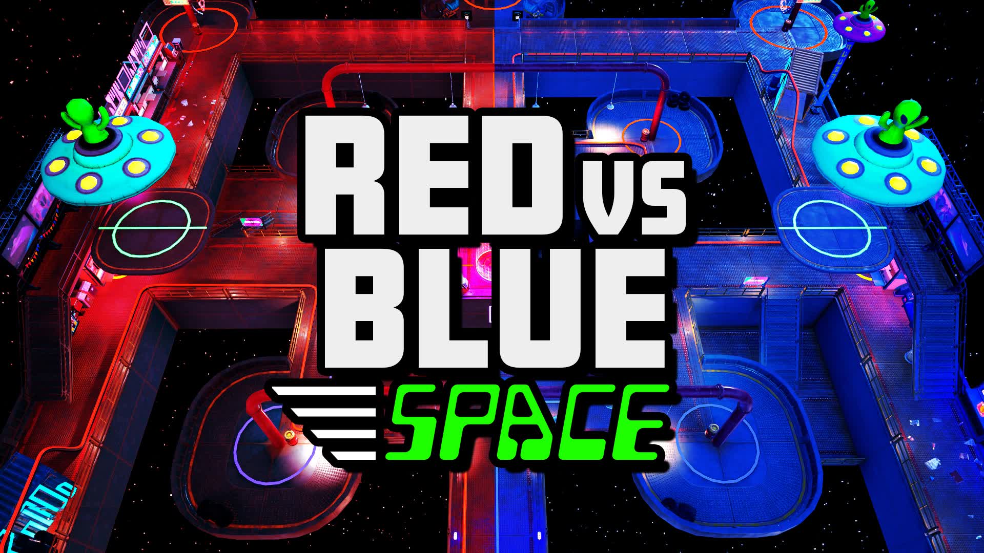 RED VS BLUE SPACE 🔴🔵👽