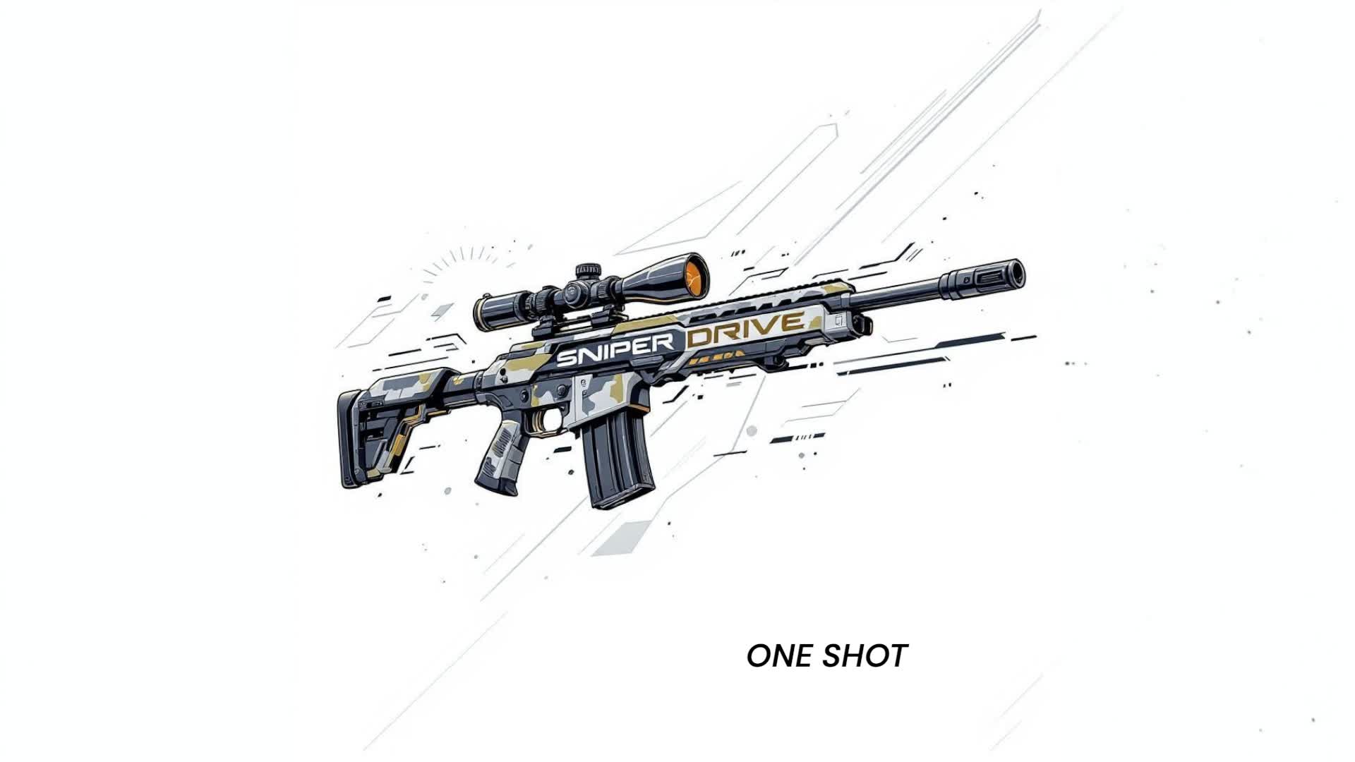 DRIVE SNIPER ONE SHOT 🎯