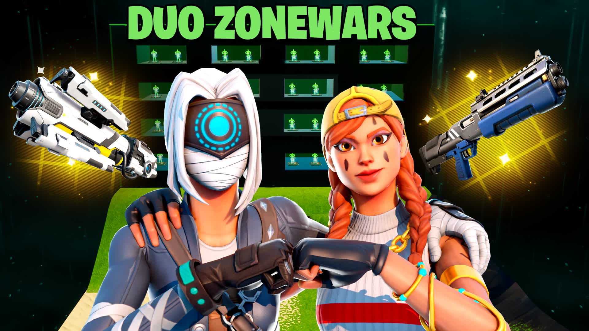 🌴DUO ZONE WARS 🥥 (32 PLAYERS)