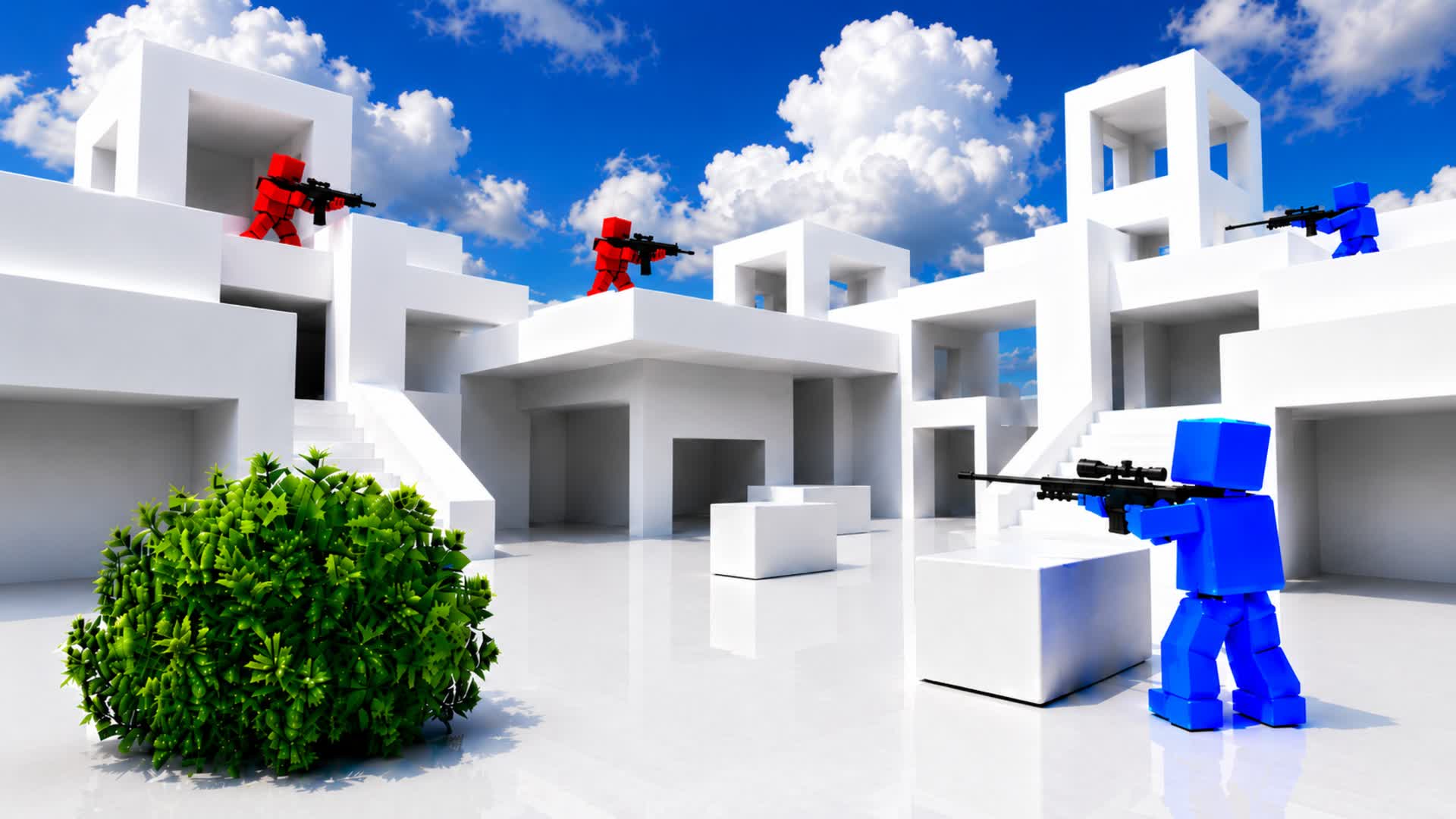 RIVALS RED VS BLUE 🔴🔵 TEAM DEATHMATCH!