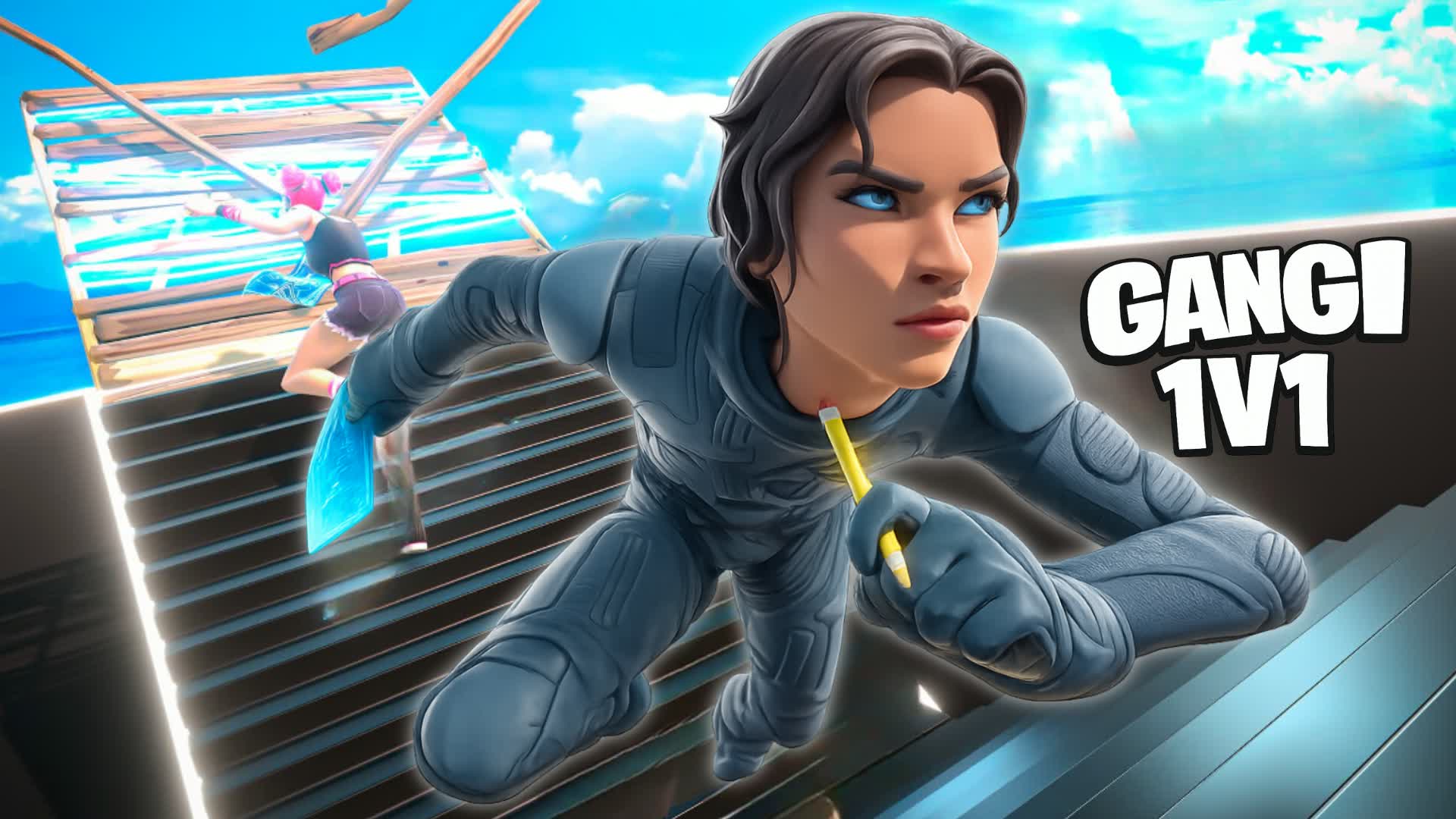 GANGI 1V1 BUILD FIGHT (200 PUMPS)