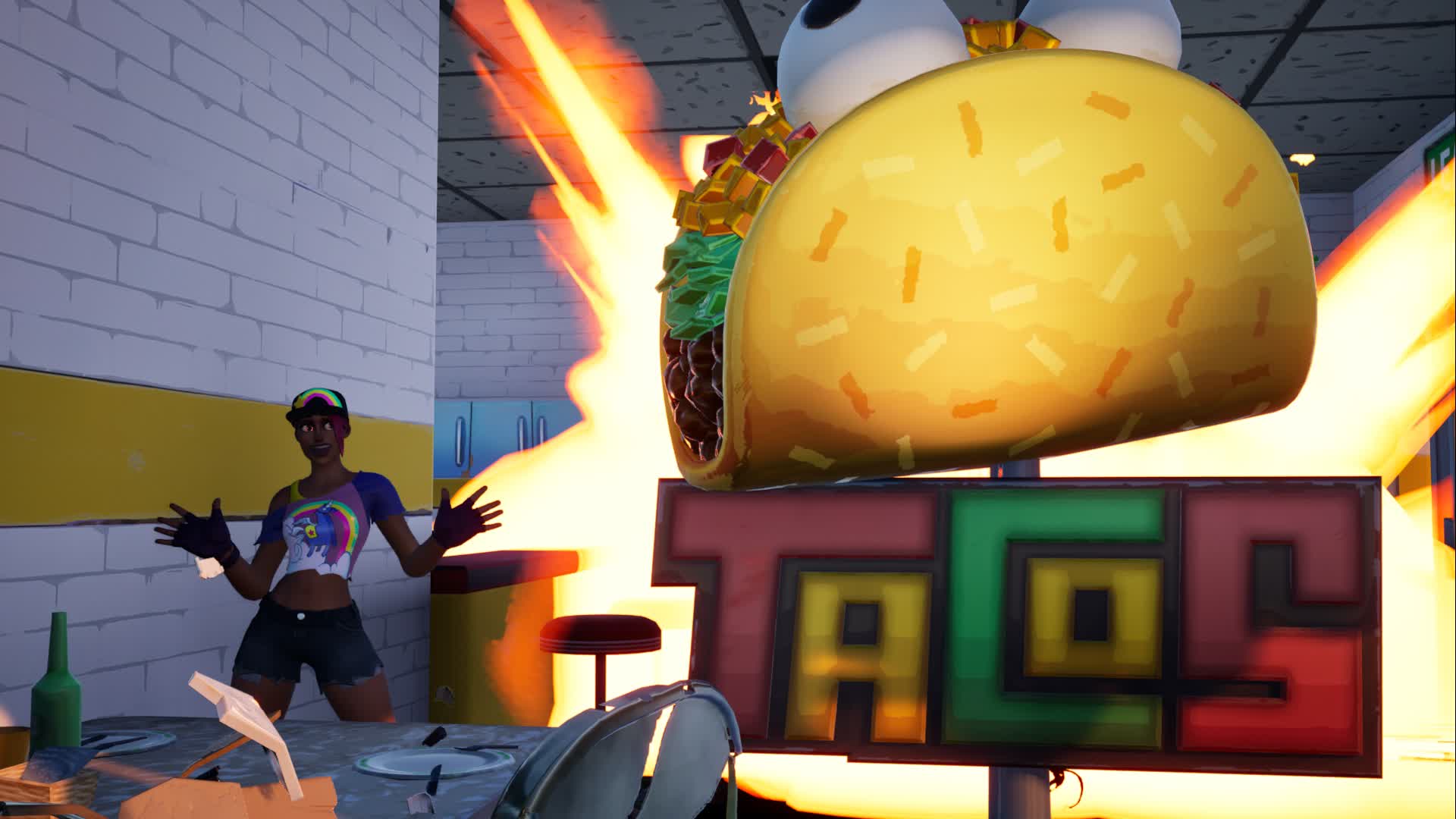 Taco box fights