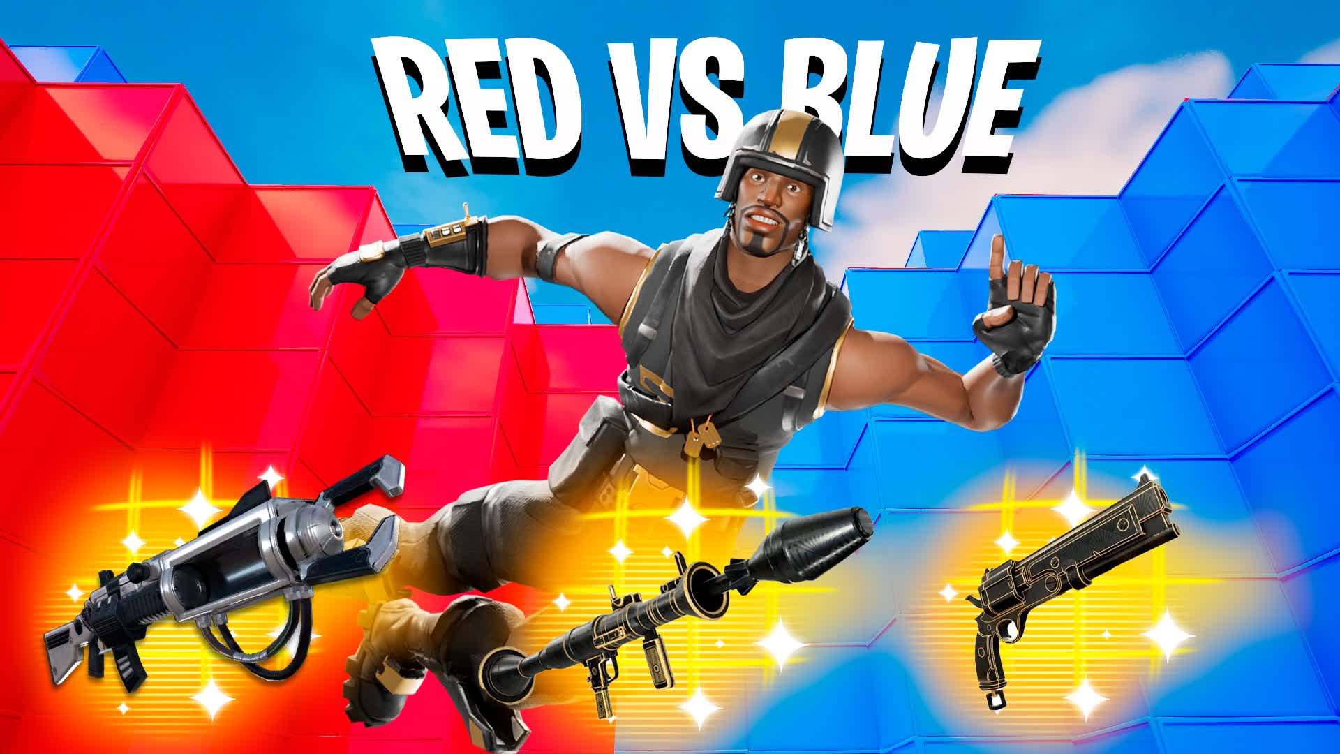 CHAOS PIT - RED VS BLUE 🔴🔵