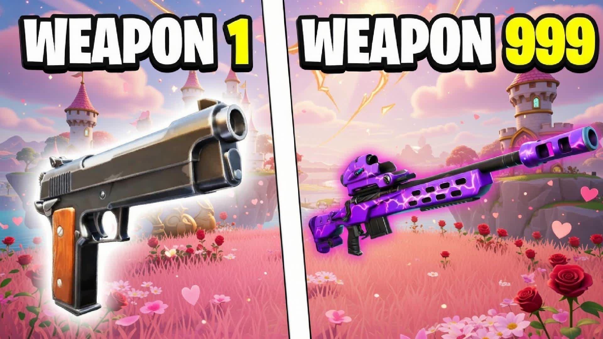 😎 GUN GAME 🔫LOVE AND LEGENDS ONE SHOT