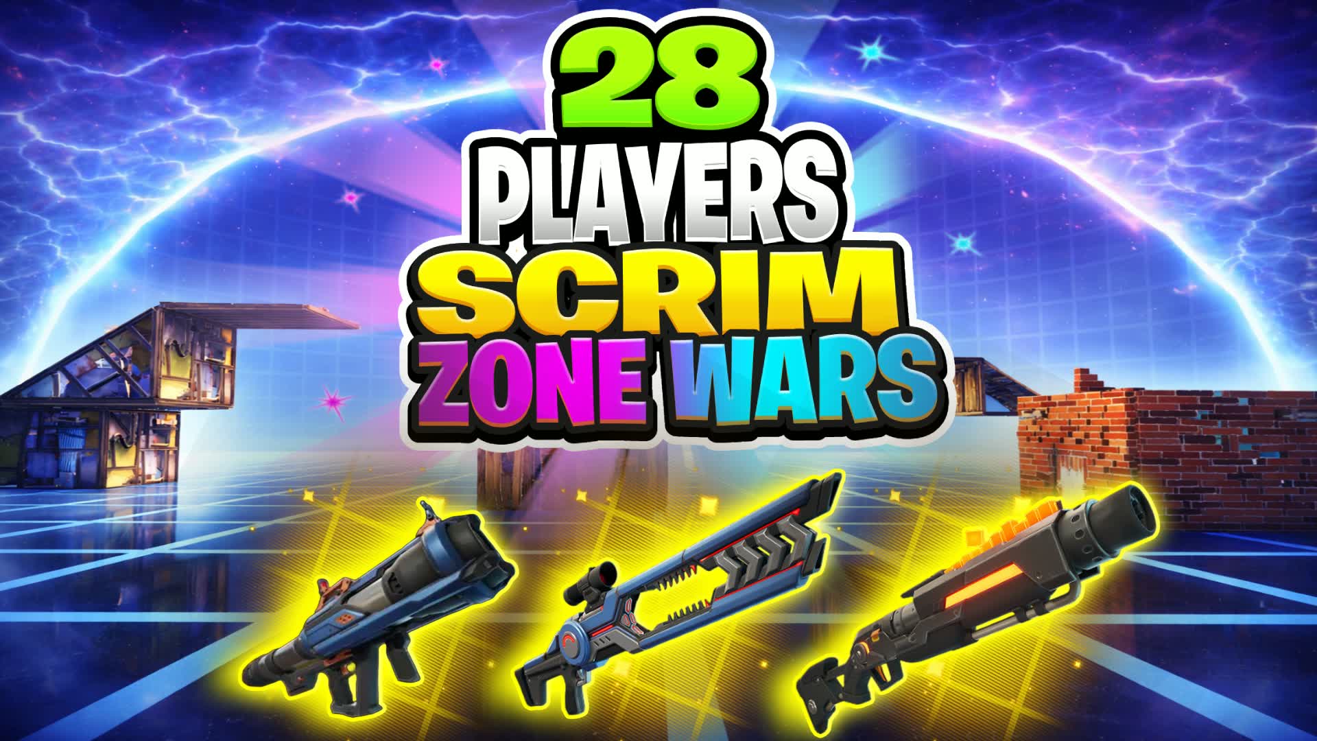 28 PLAYERS SCRIM ZONE WARS