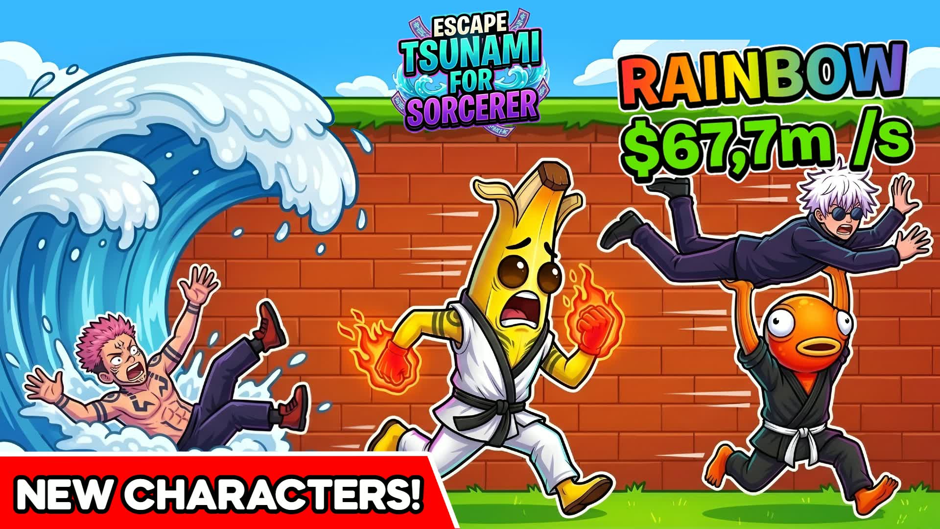 ESCAPE TSUNAMI FOR SORCERER [TYCOON]