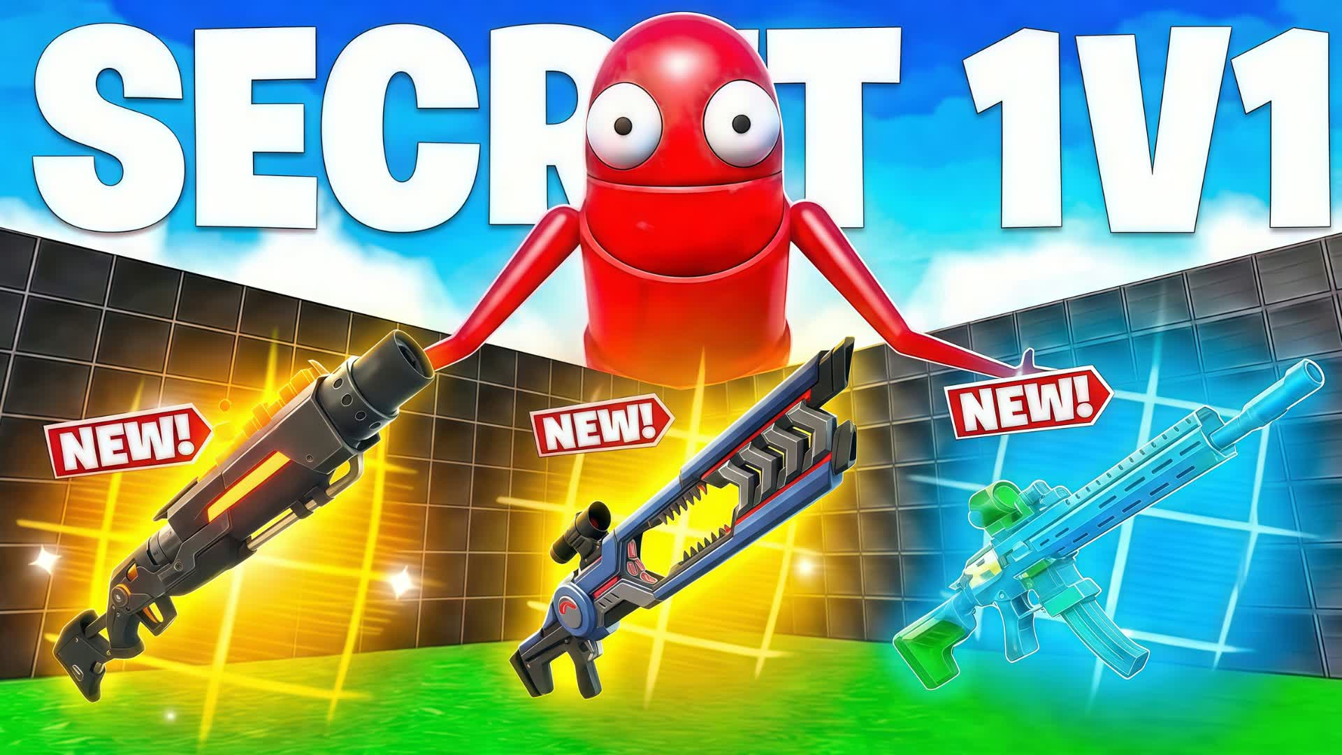 1V1 SUPER FFA - ALL GUNS & RIDES