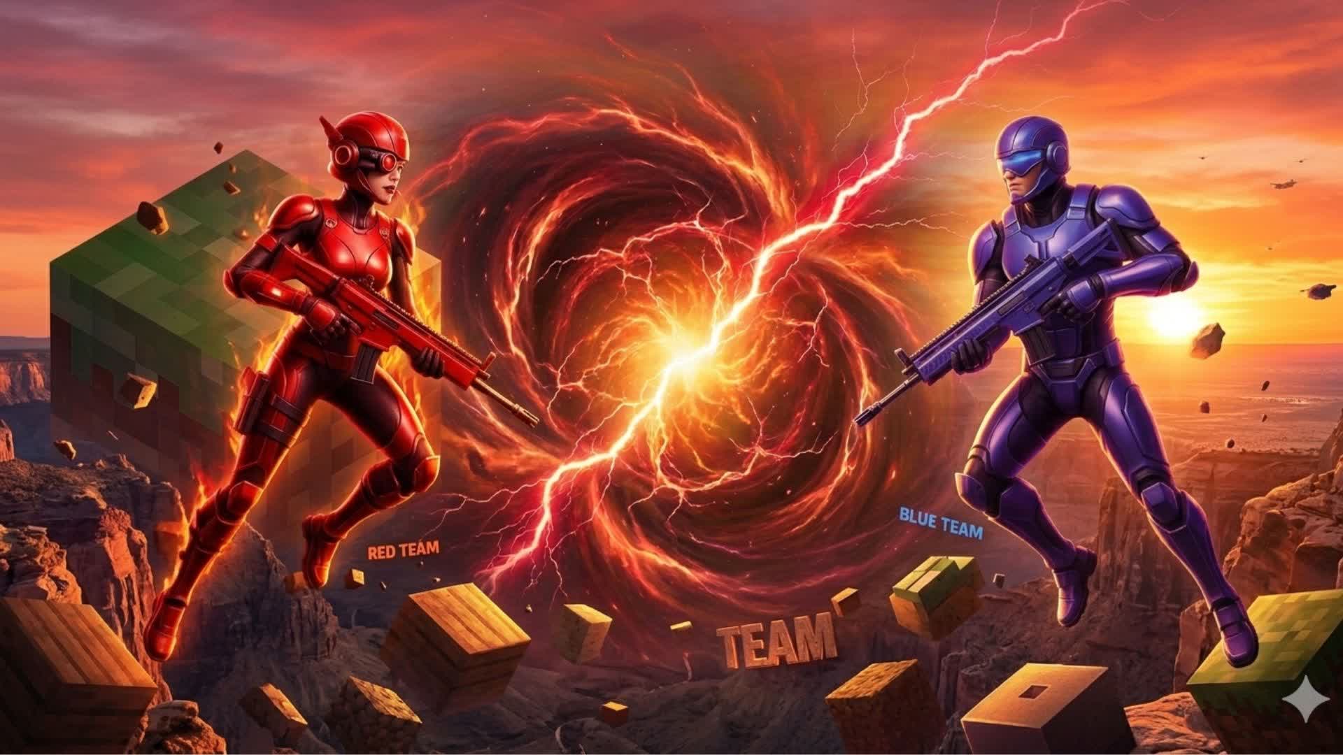 VERMELHO VS AZUL PRO 🔴🔵