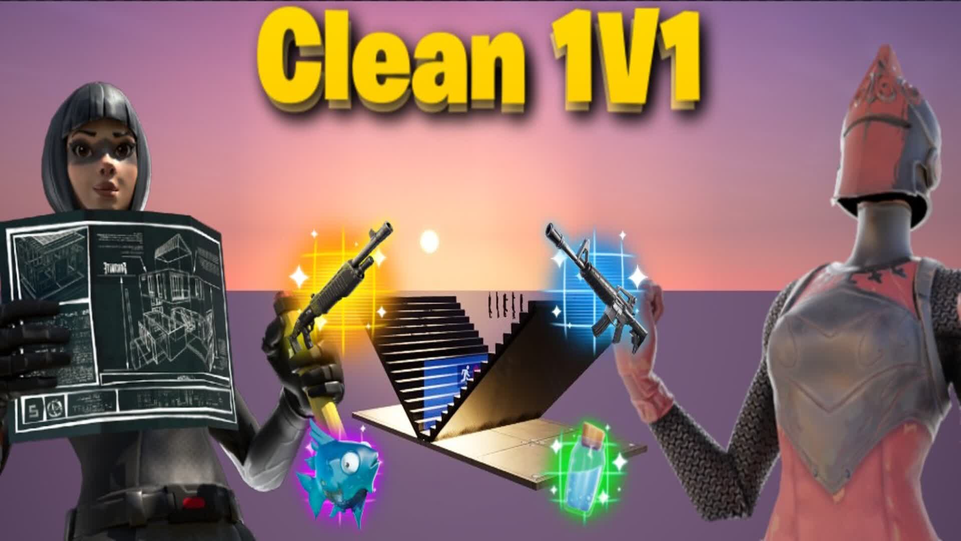 Clean 1V1 BUILDFIGHT 🏆 REALISTIC 1VS1