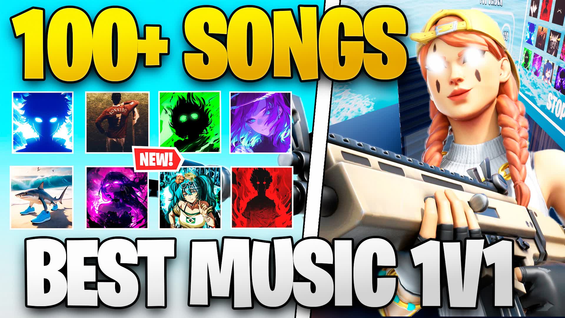🏆BEST MUSIC 1V1⭐[100+ SONGS] ✨PARTY