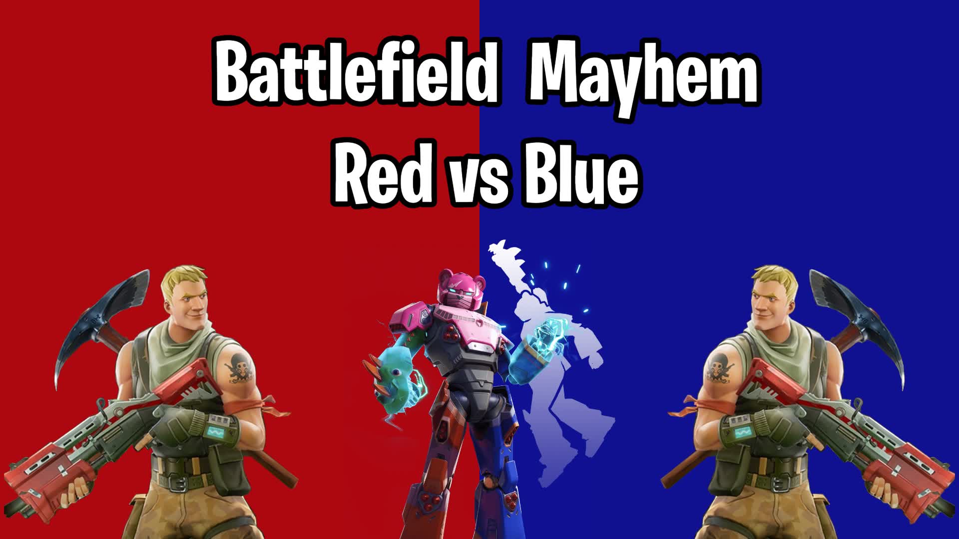Battlefield Mayhem Red Vs Blue
