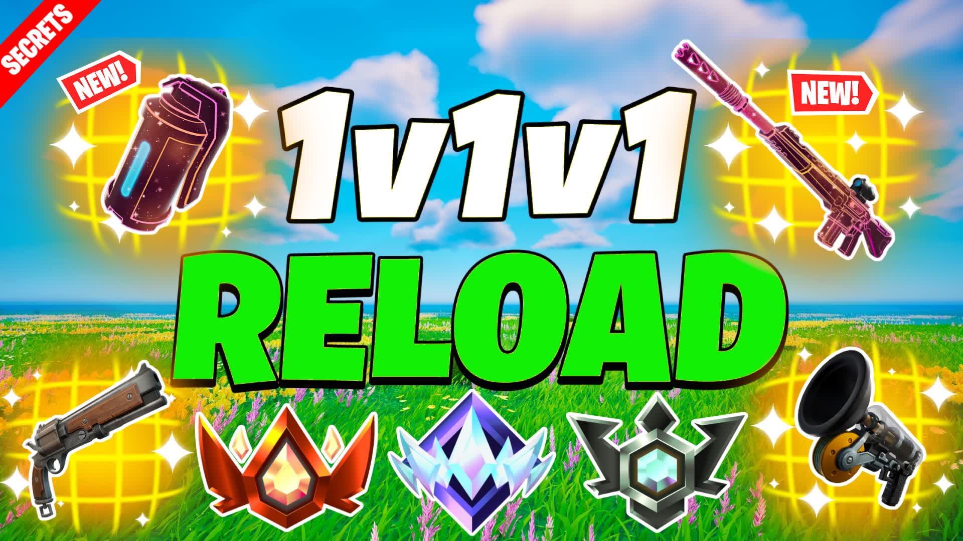 1V1V1 RELOAD FFA - WITH EVERY GUN