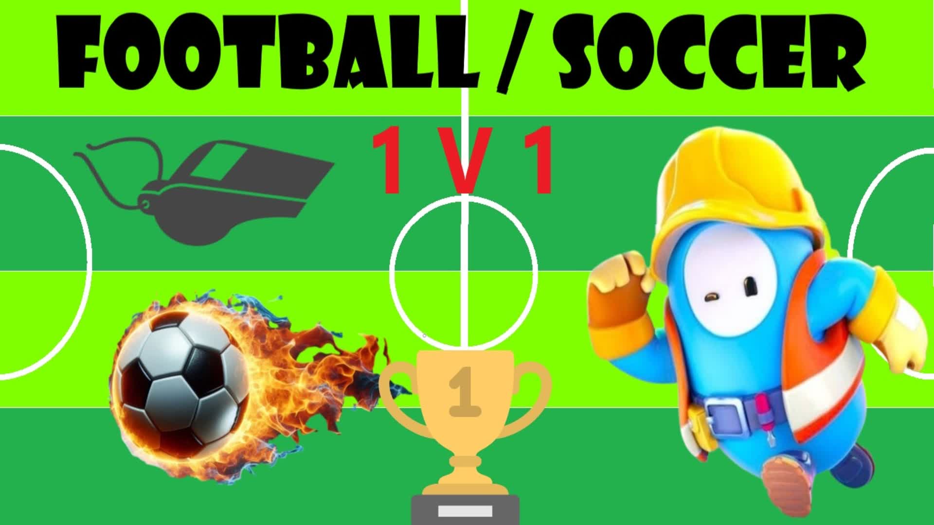 ⚽ 1V1 SOCCER ( FOOTBALL ) FALL GUYS ⚽