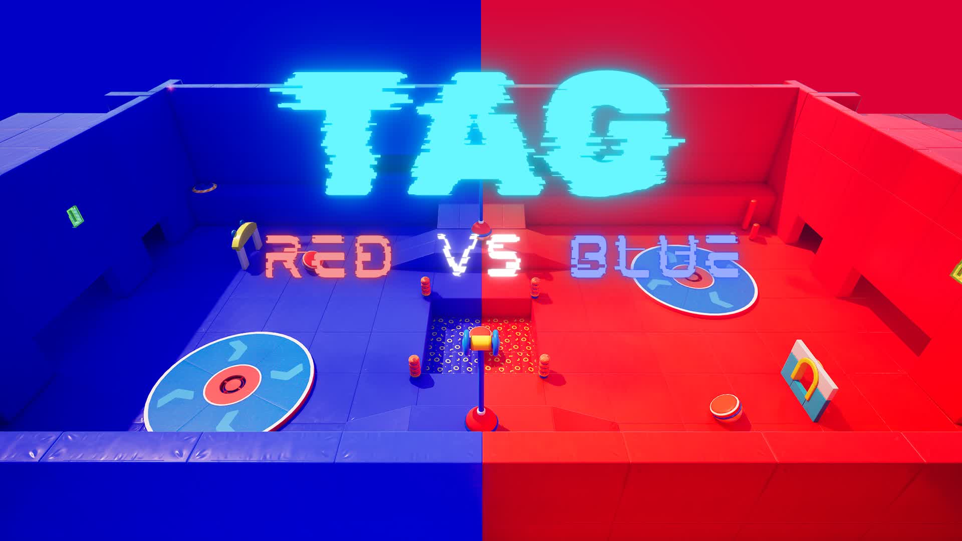 Fall Guys Red Vs Blue Tag