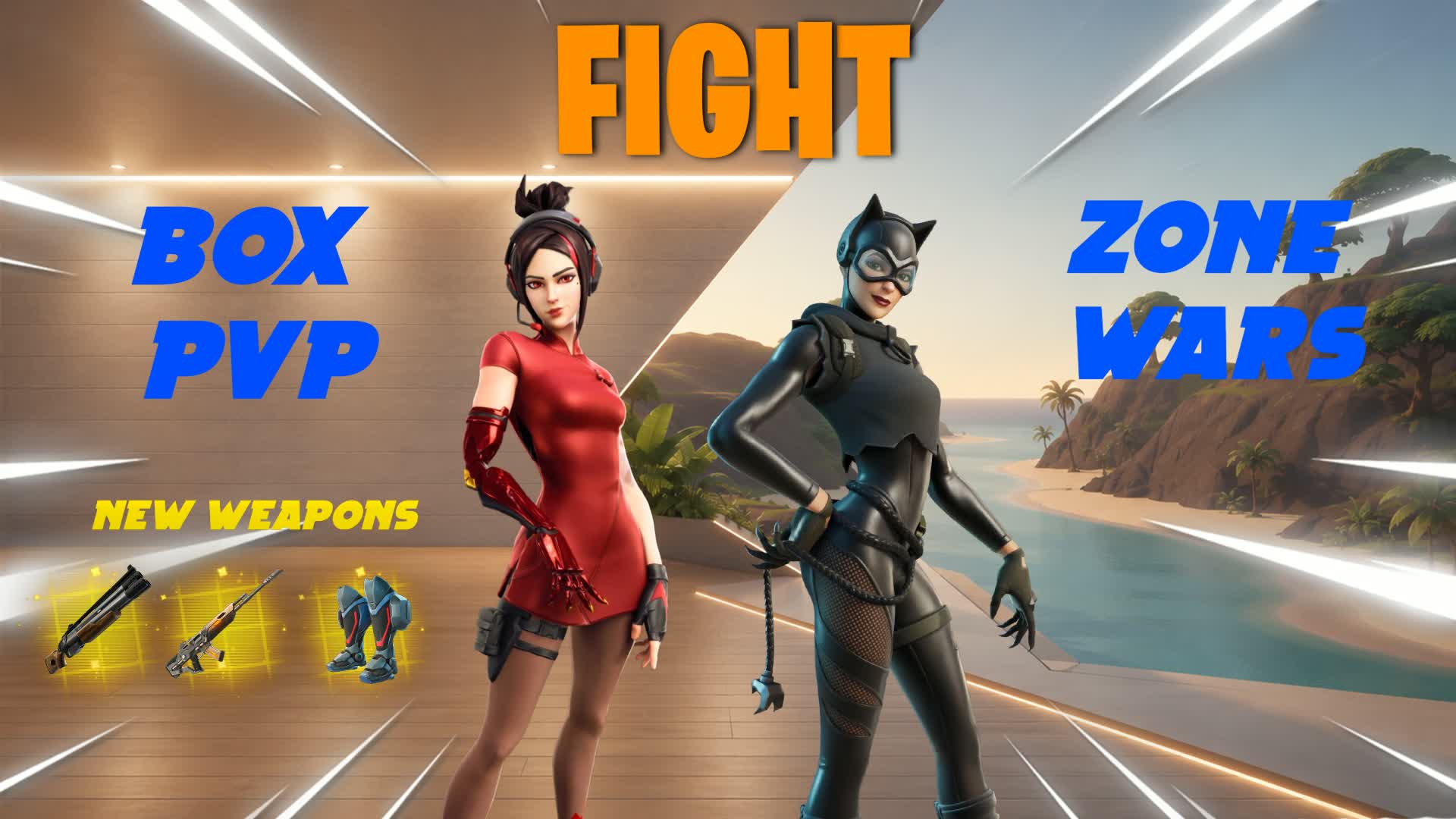 Box Fight and Zone Wars