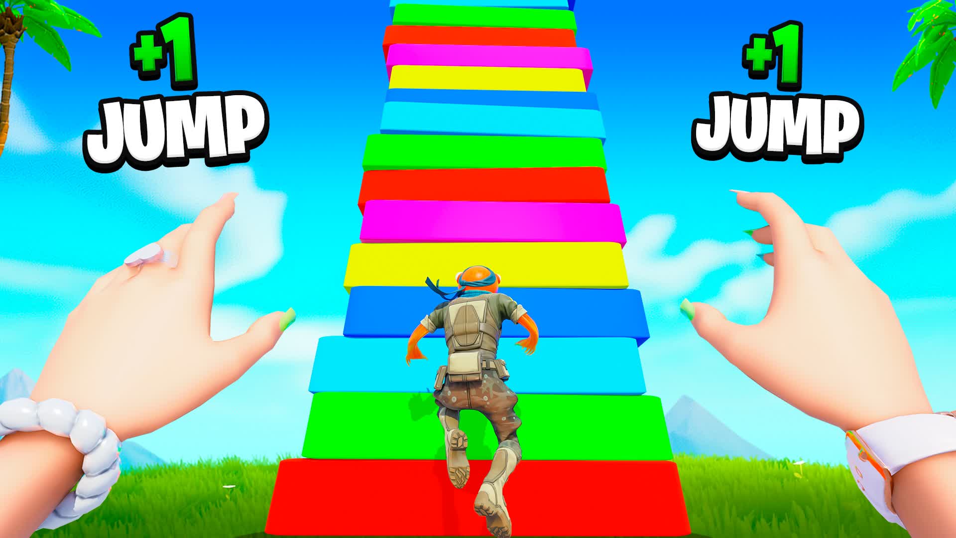 🚀+1 JUMP EVERY SECOND! (FIRST PERSON)