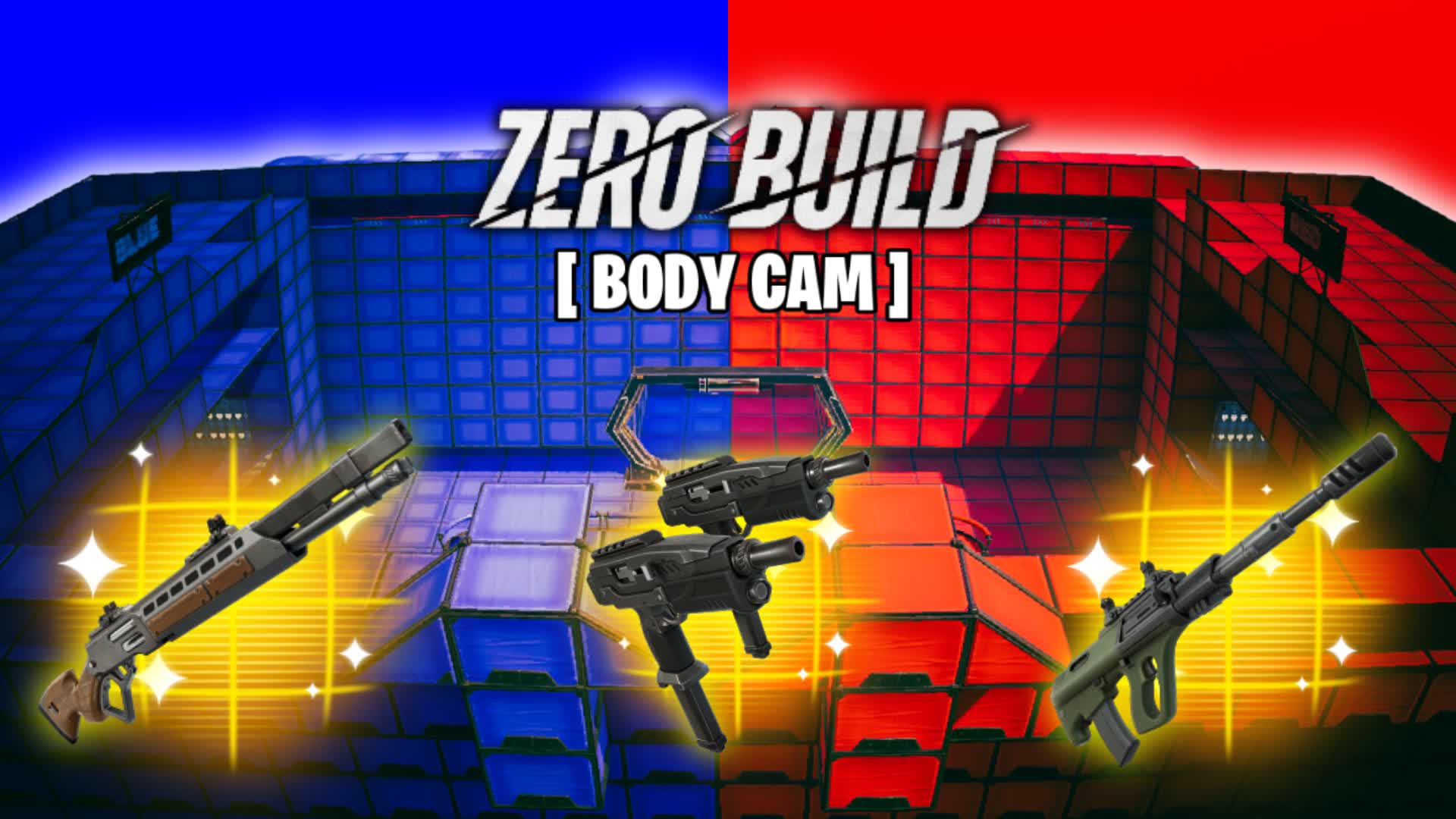 BODY CAM RED VS BLUE ZERO BUILD🔴🔵
