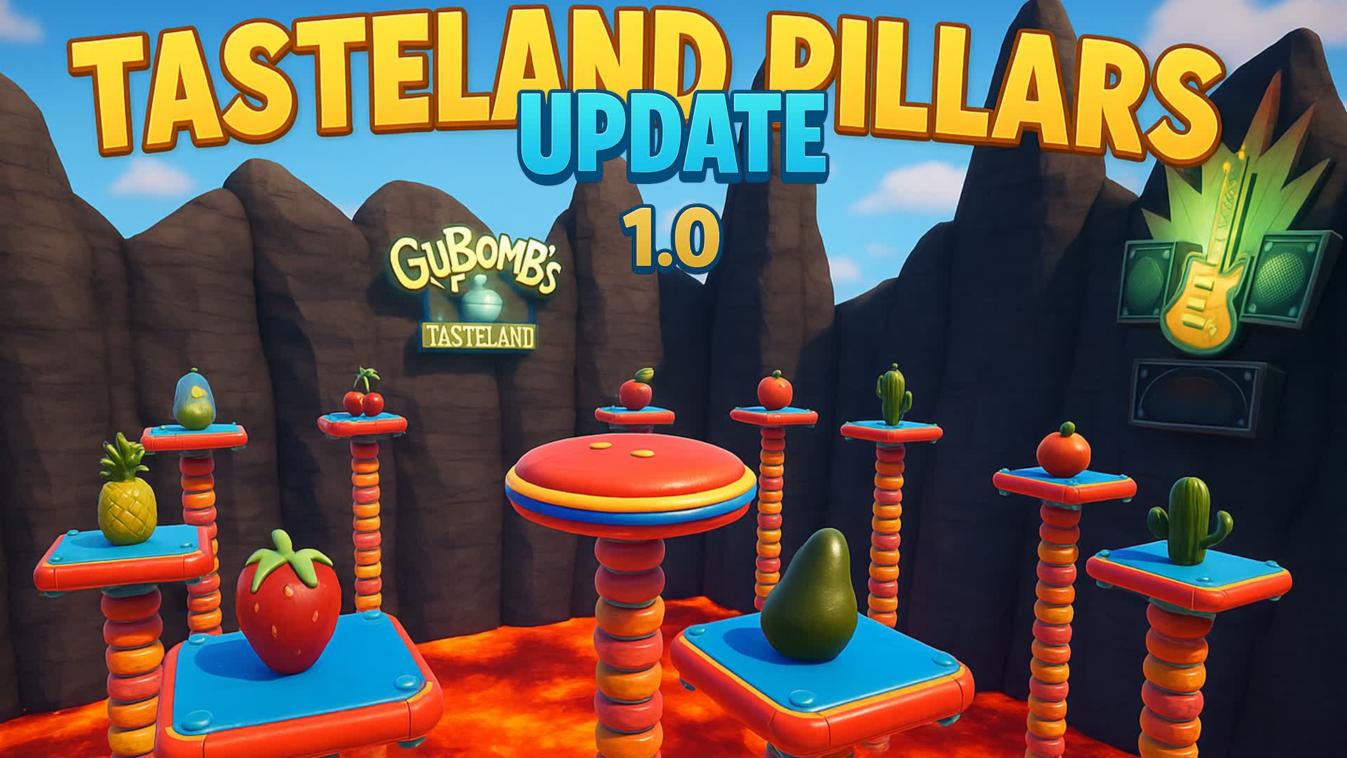 TASTELAND PILLARS