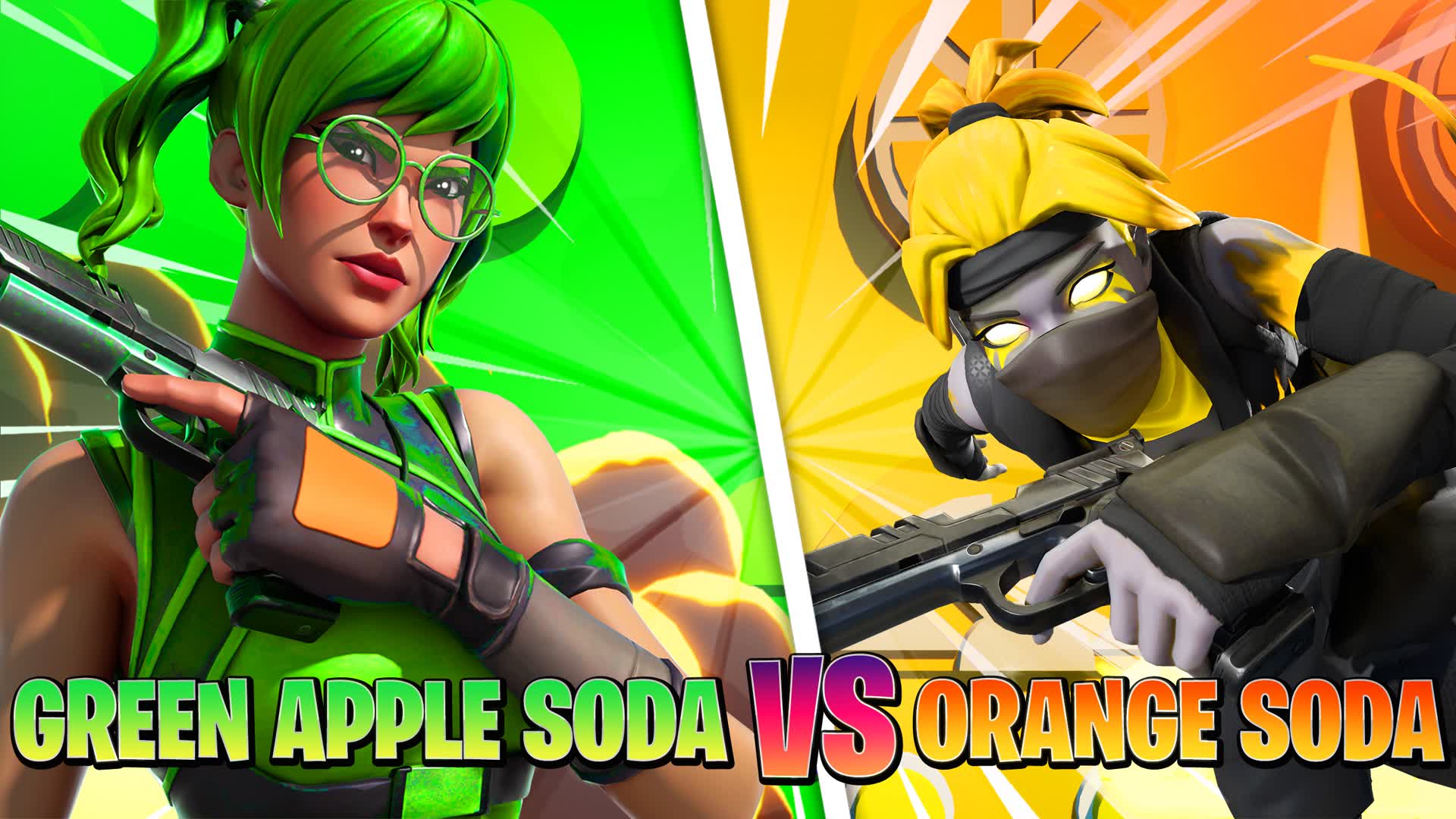 Green Apple Soda VS. Orange Soda FFA