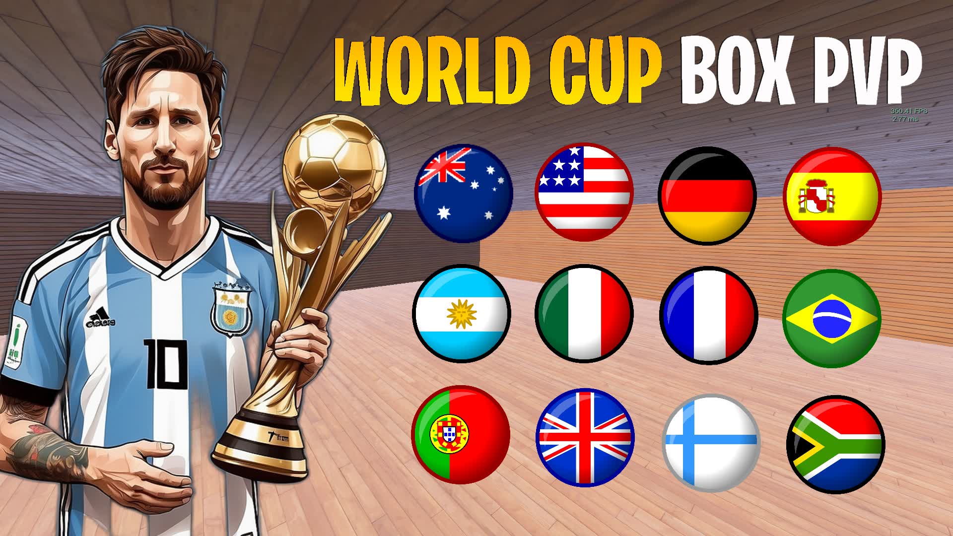 🏆WORLD CUP BOX PVP📦