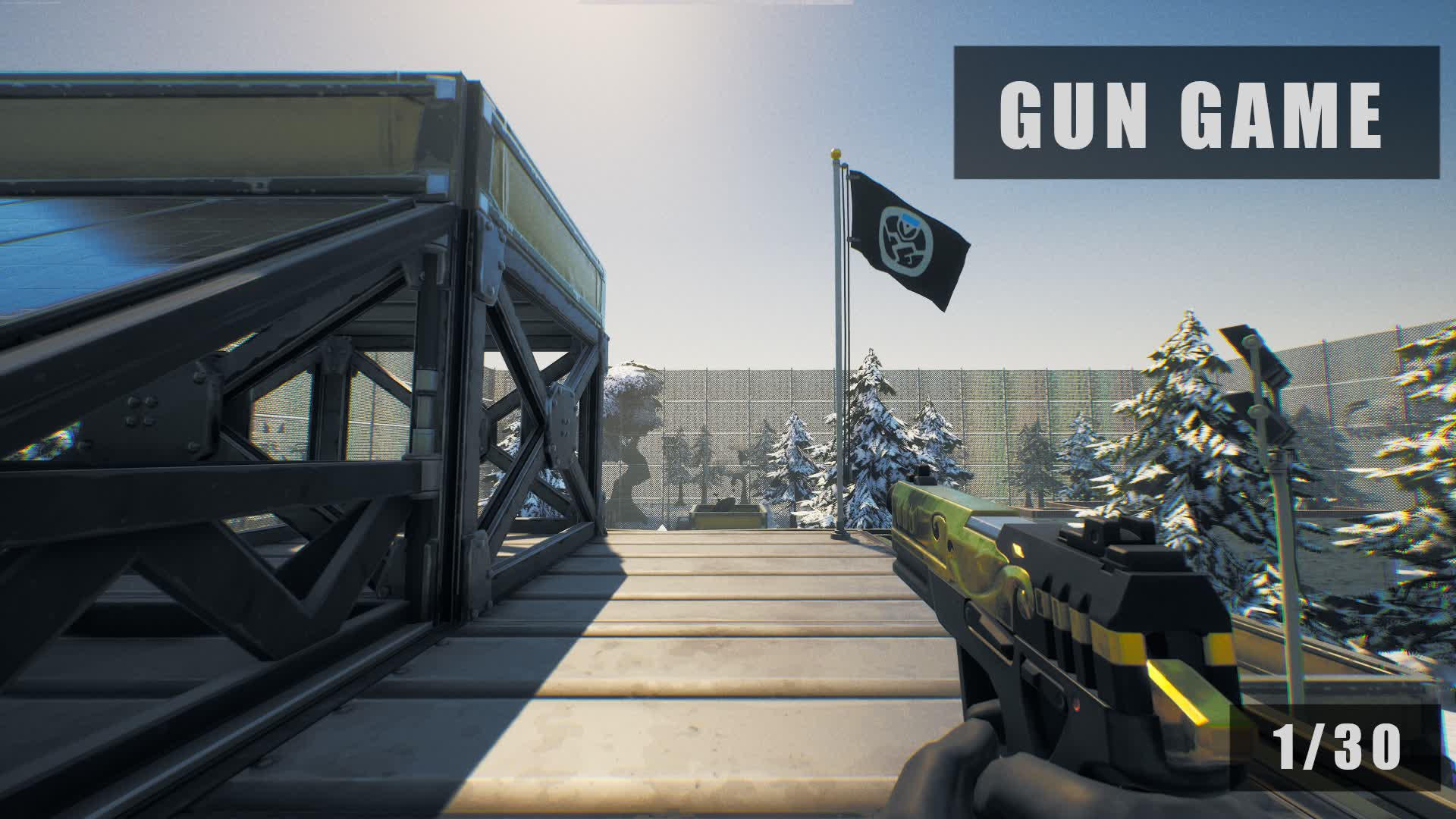 FIRST PERSON GUN GAME - MILITARY BASE