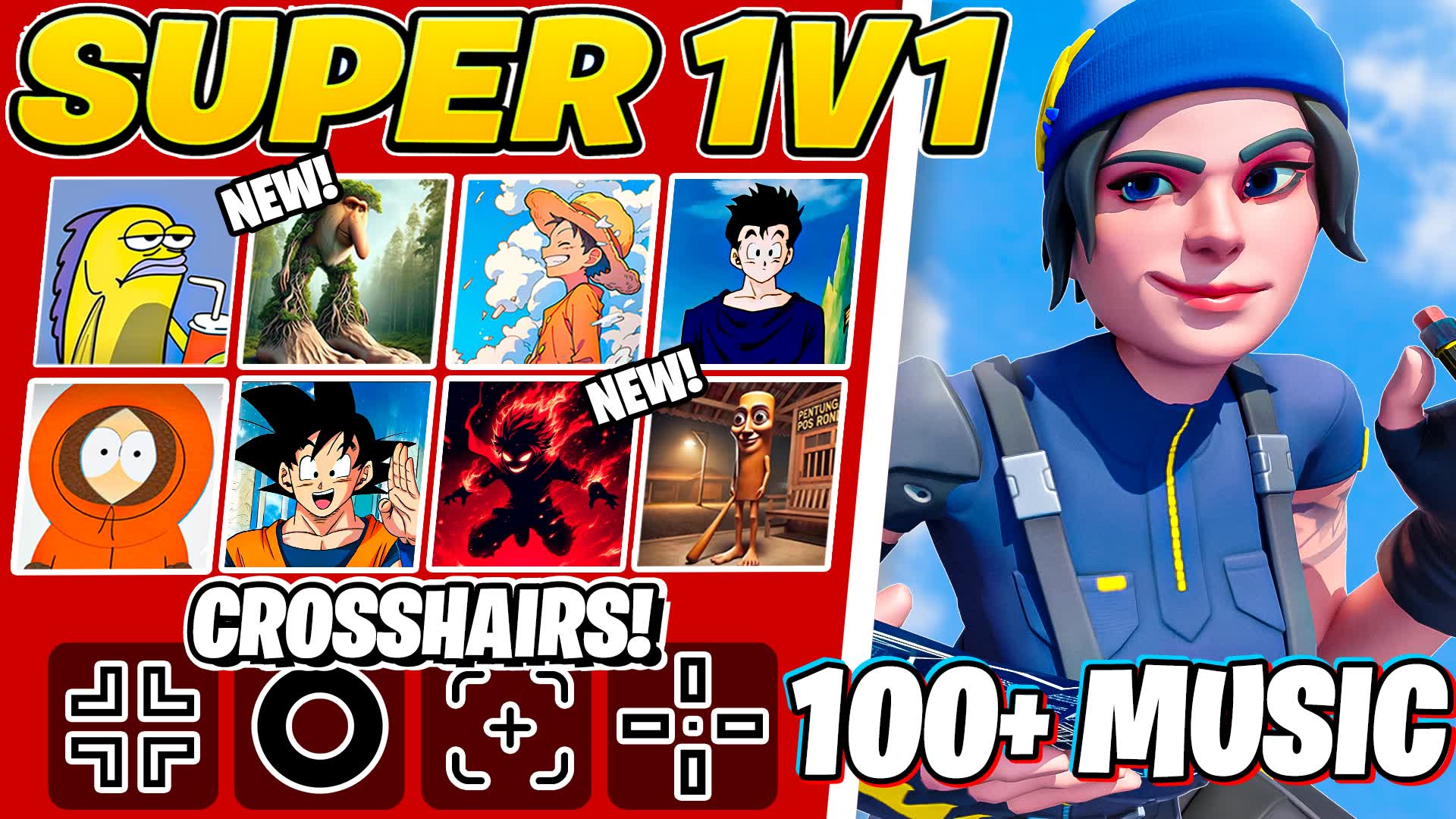 Super 1v1🏆[+100 Songs]🎶