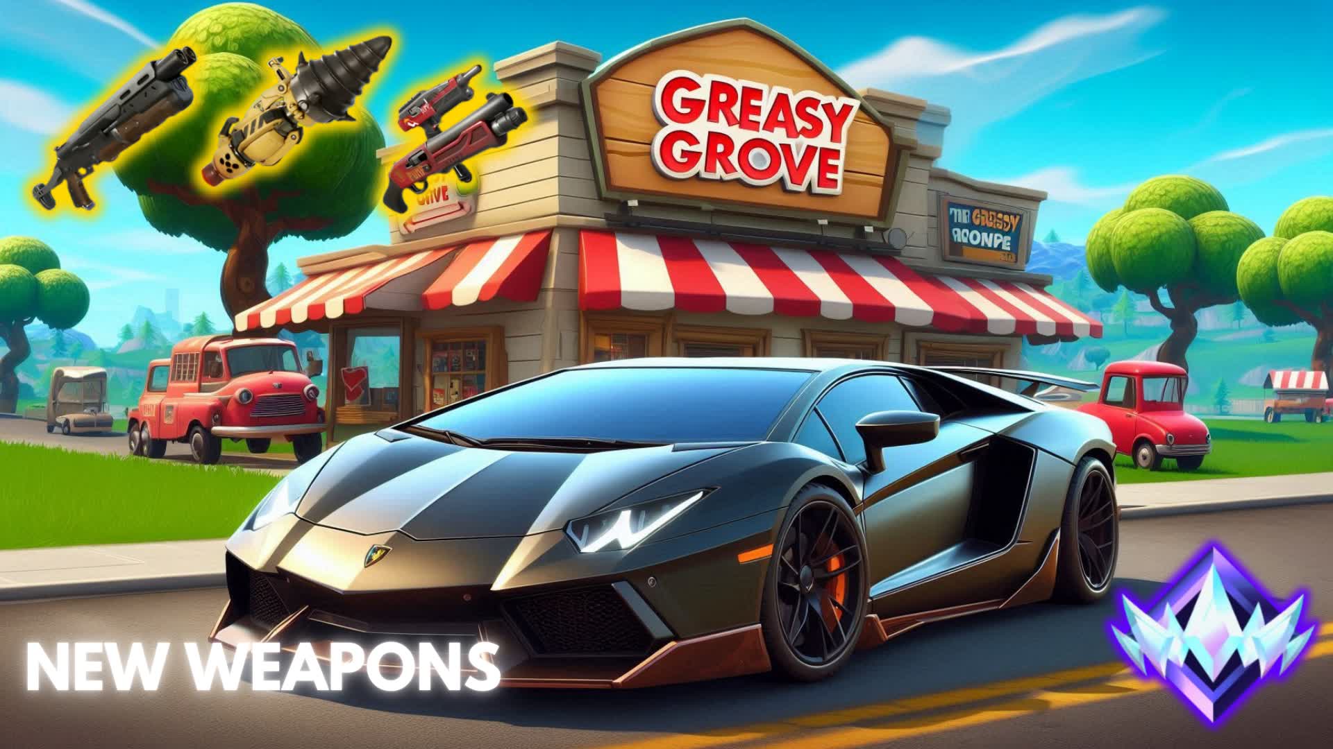 🚗 JUST DRIVE ISLAND - GREASY GROVE 🚗