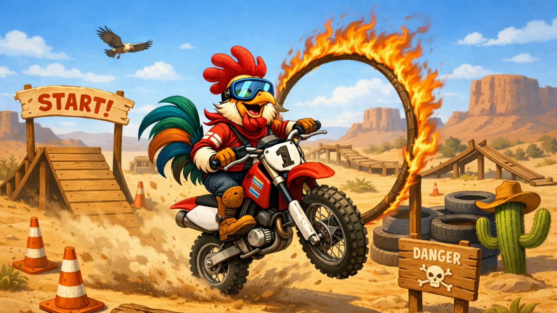 Desert Motobike Parcours