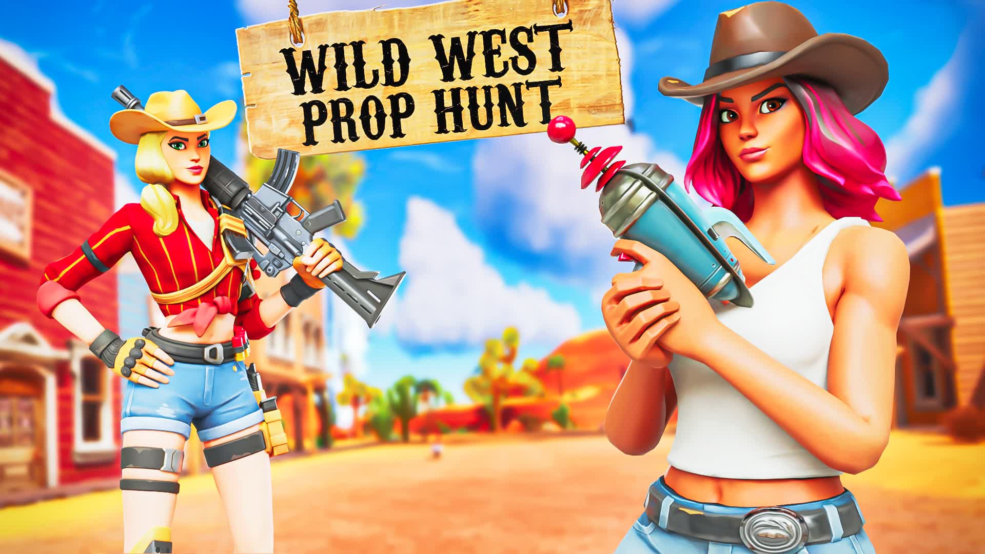 🤠WILD WEST PROP HUNT🤠